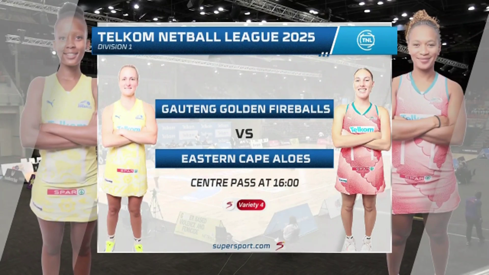 Gauteng Golden Fireballs v Eastern Cape Aloes | Match Highlights | Netball League