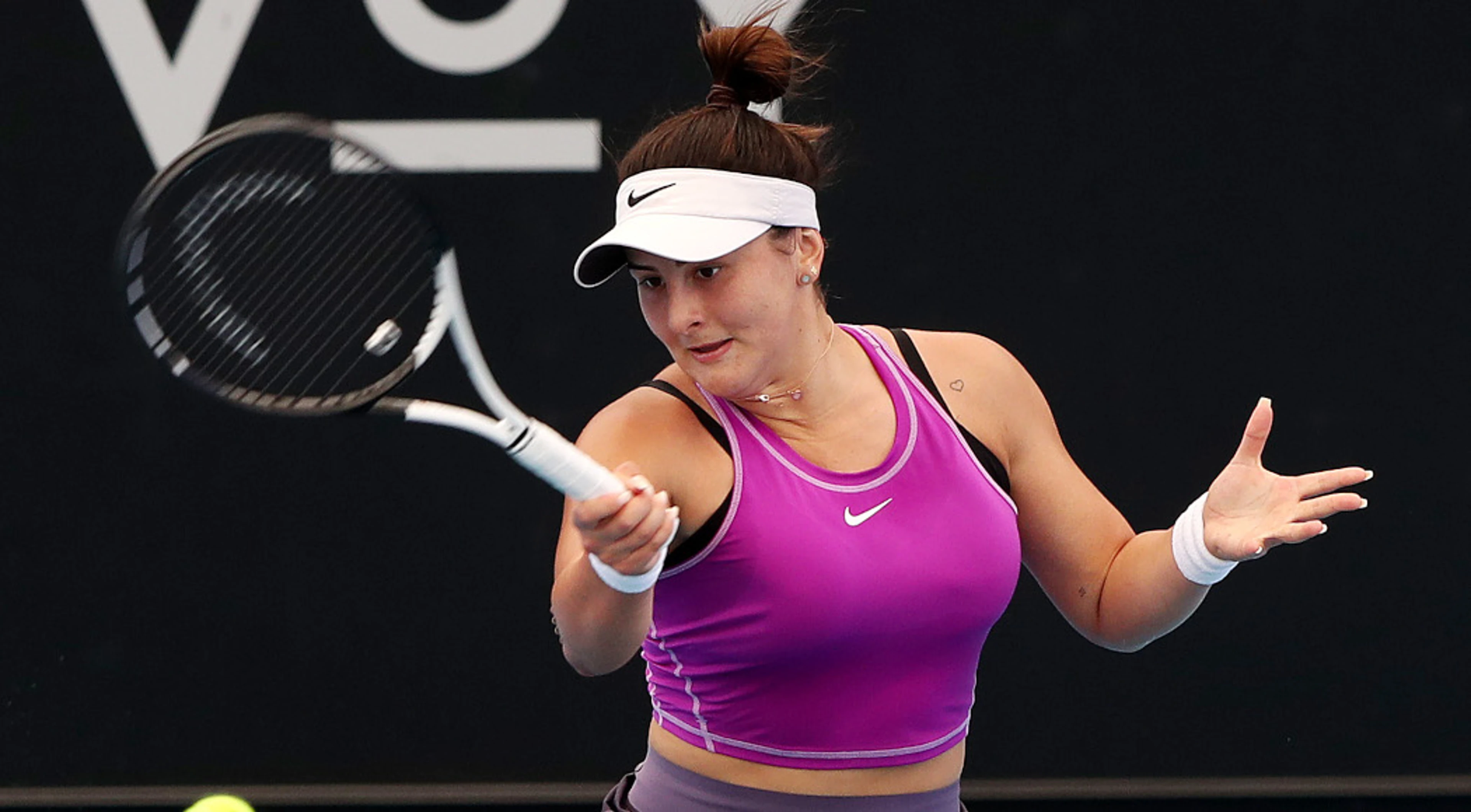 Andreescu makes gritty comeback to beat Muguruza in Adelaide