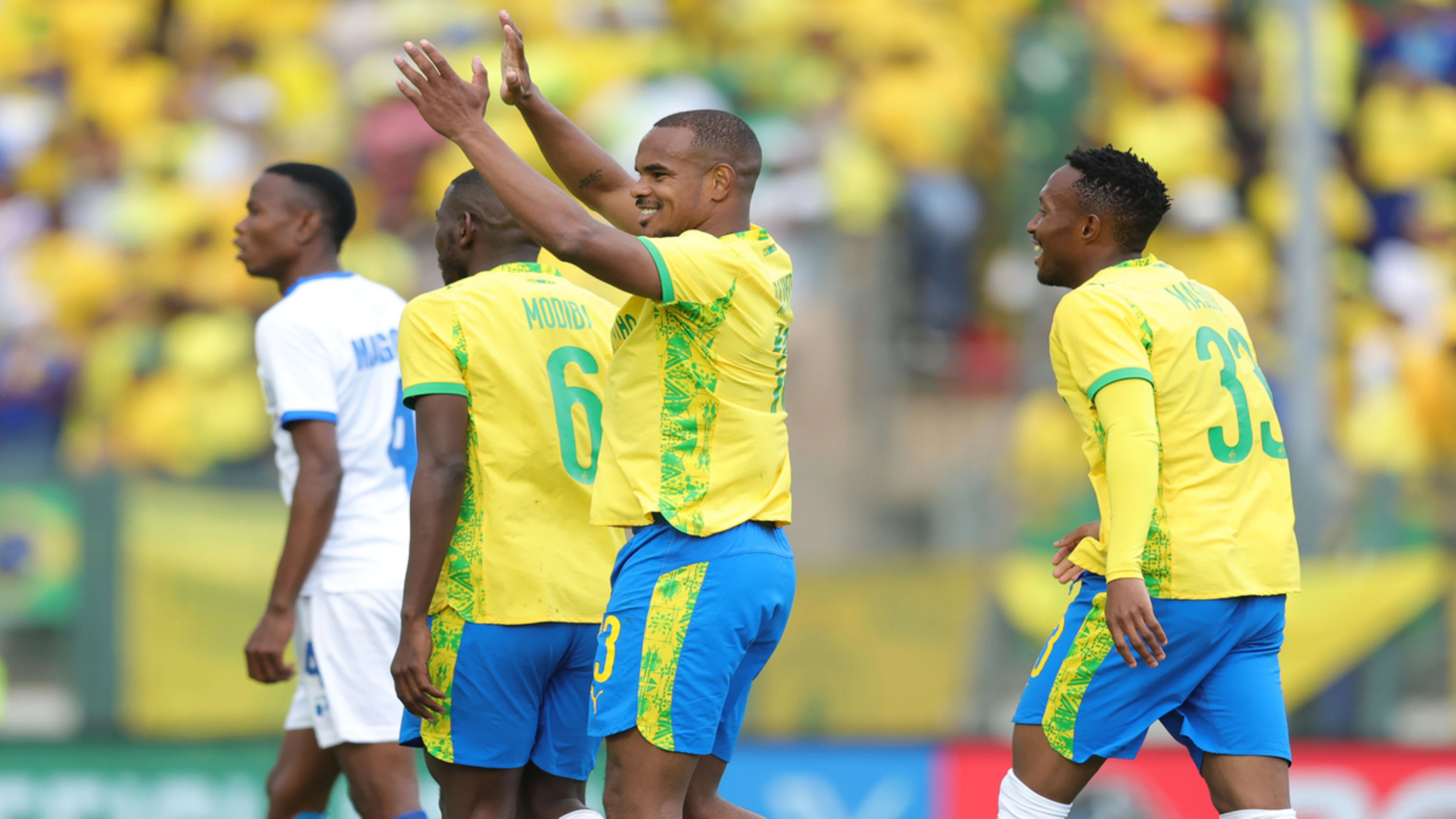 Rayners-inspired Sundowns thrash Magesi to go top