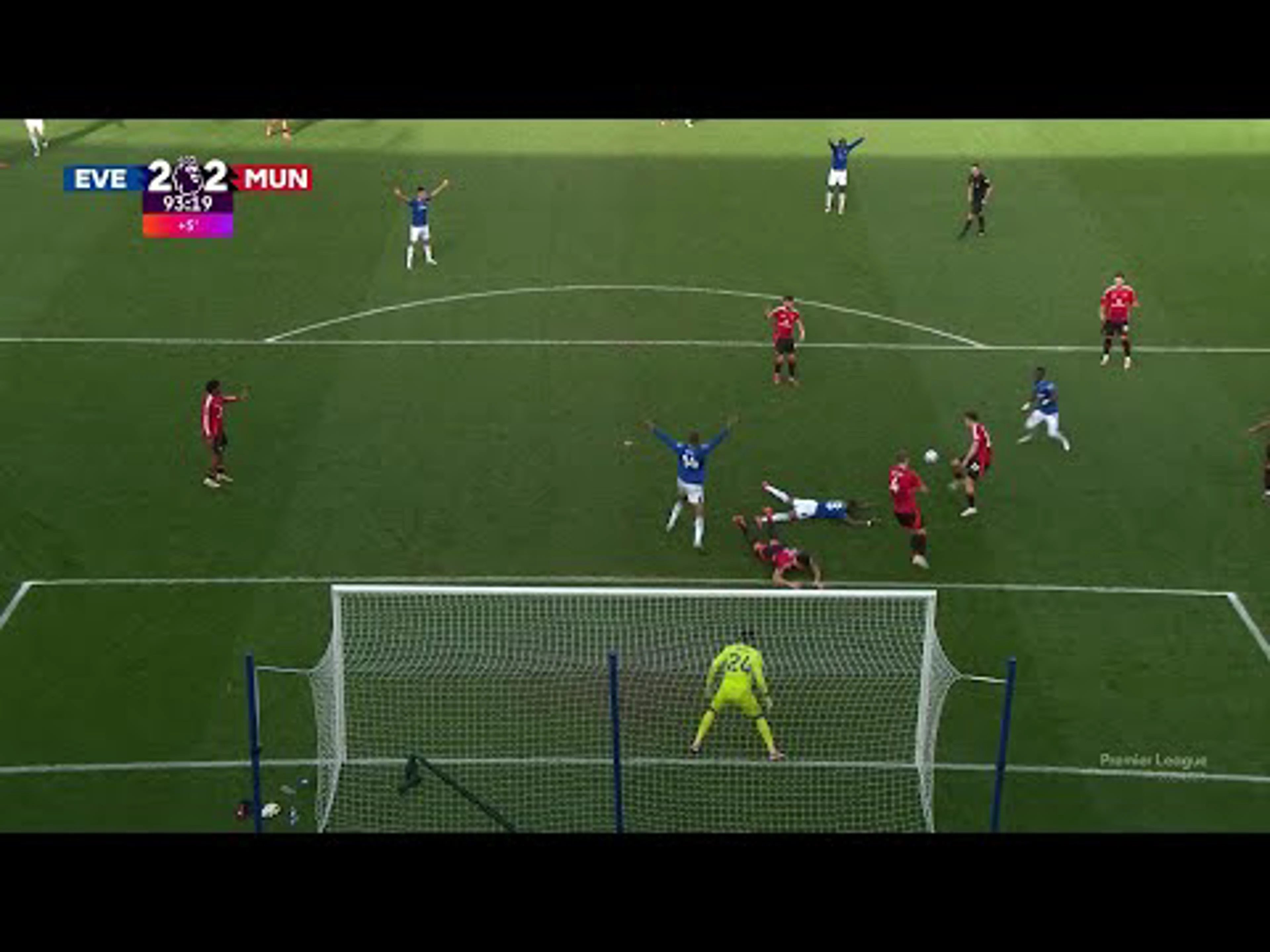 Ashley Young | 93ʳᵈ Minute VAR v Manchester United