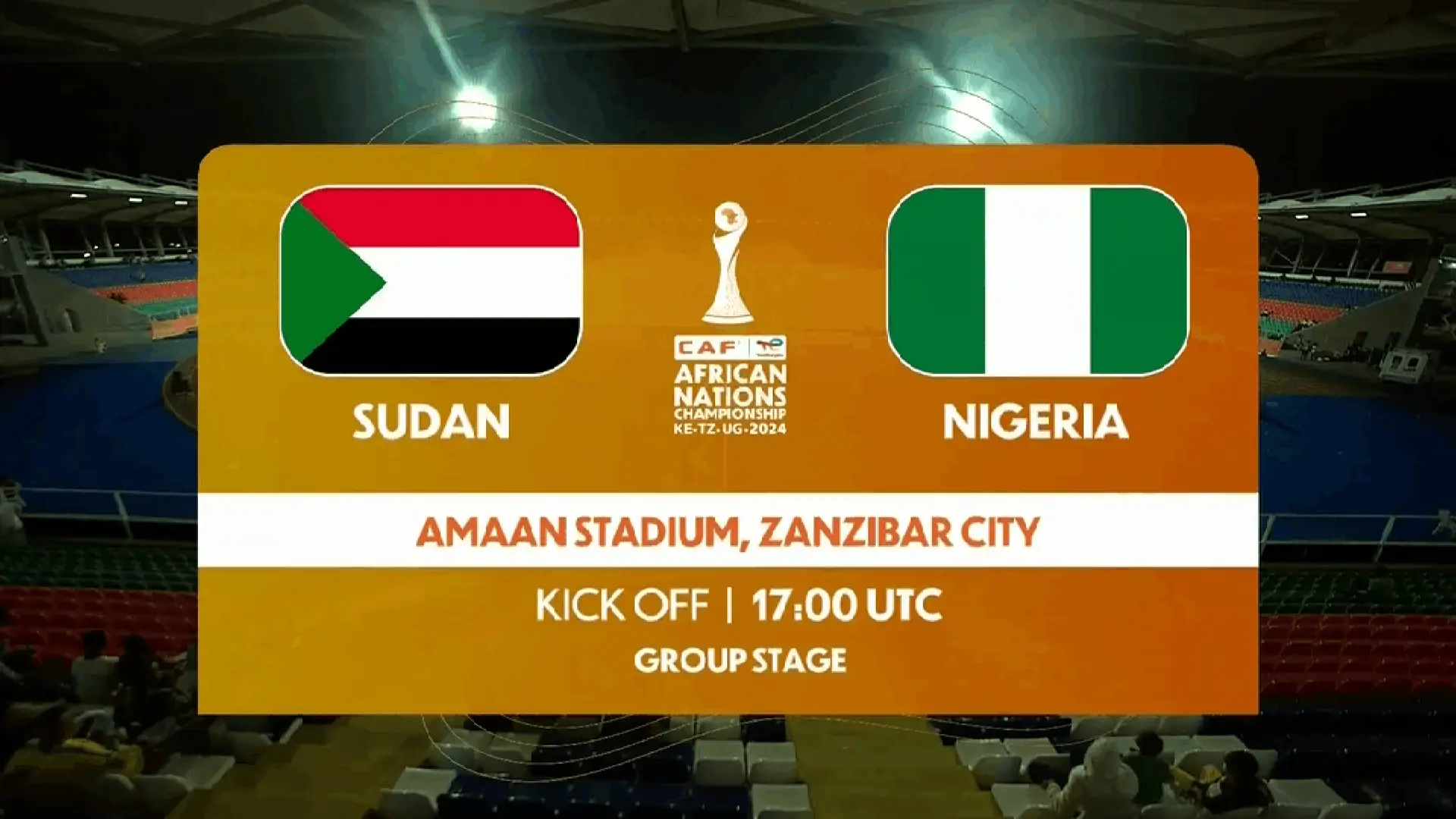 Sudan v Nigeria | Match Highlights | African Nations Championship (CHAN)
