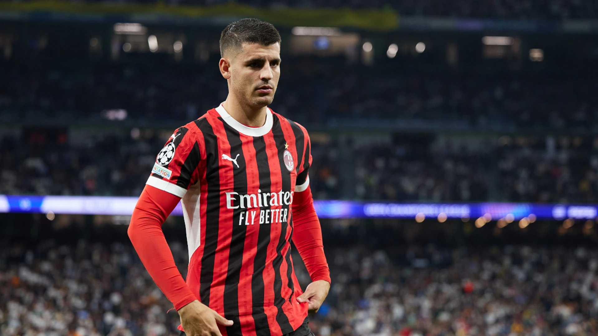 Milan's Morata a doubt for Cagliari clash with head trauma