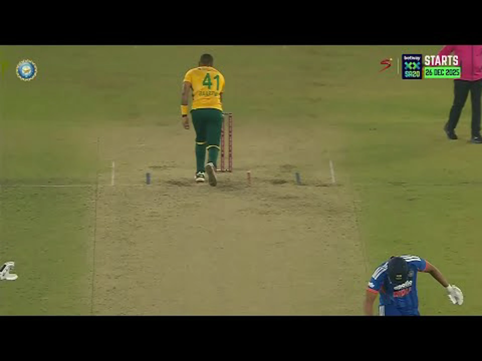 Ottniel Baartman Top Wickets vs. India