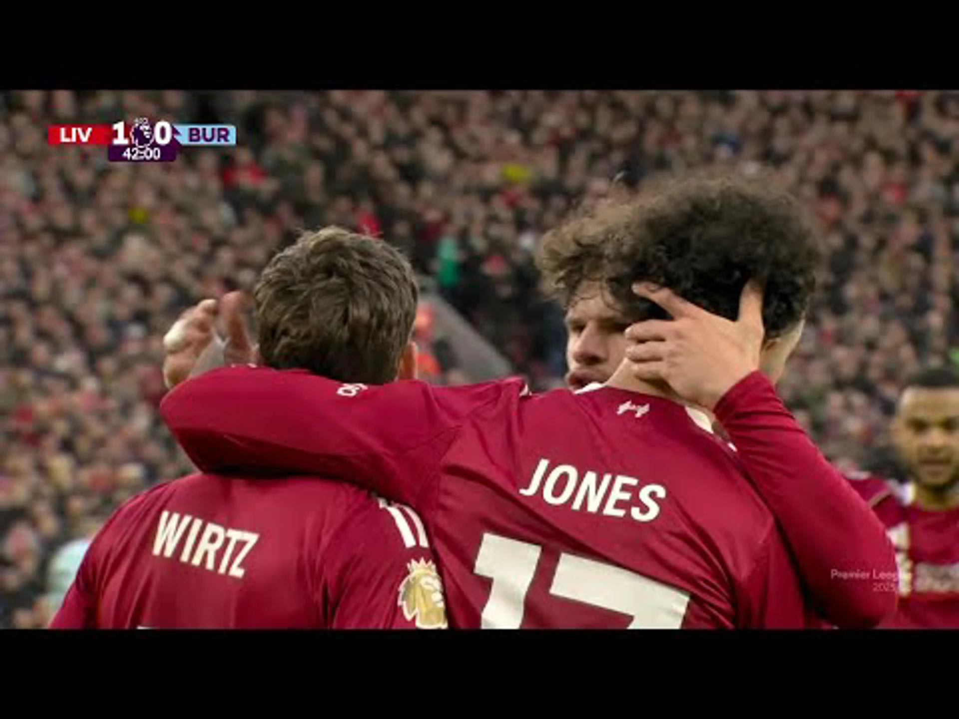 Florian Wirtz | 42ⁿᵈ Minute Goal v Burnley