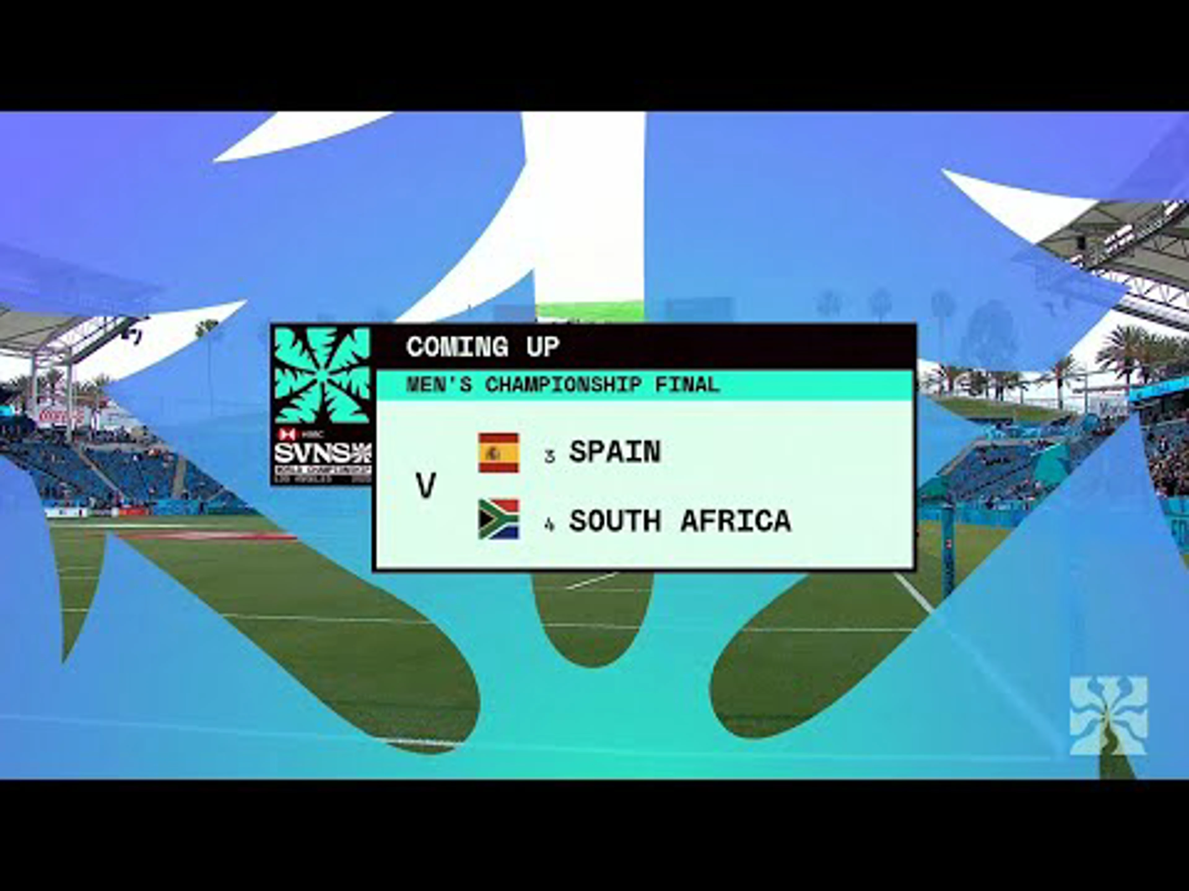 Spain v South Africa | Cup Final |  World Rugby HSBC Sevens Series Los Angeles