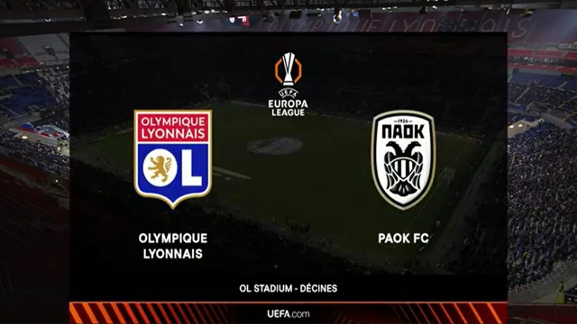 Olympique Lyon v PAOK | Match Highlights UEFA Europa League
