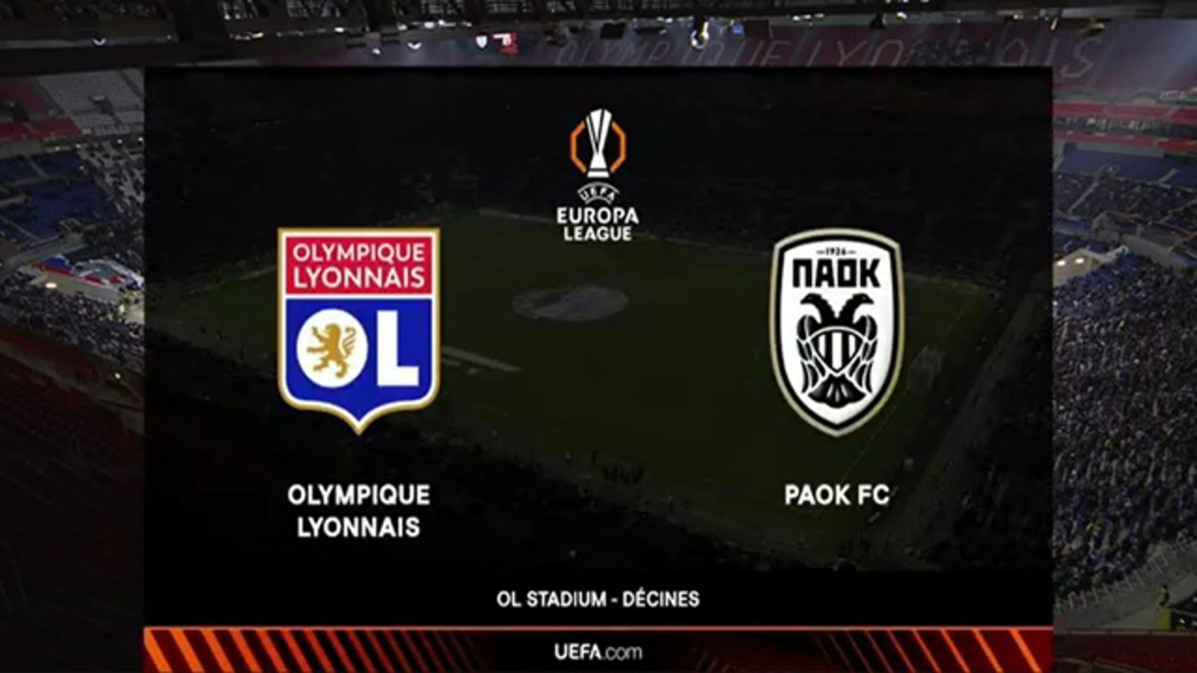 Olympique Lyon v PAOK | Match Highlights UEFA Europa League