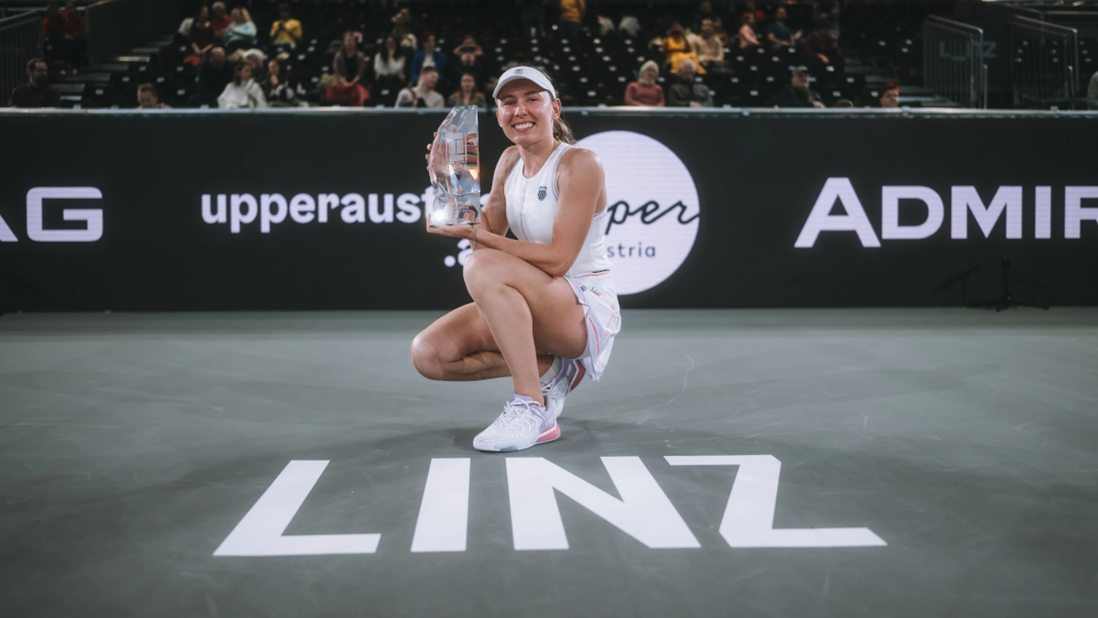Alexandrova wins fifth WTA title in Linz