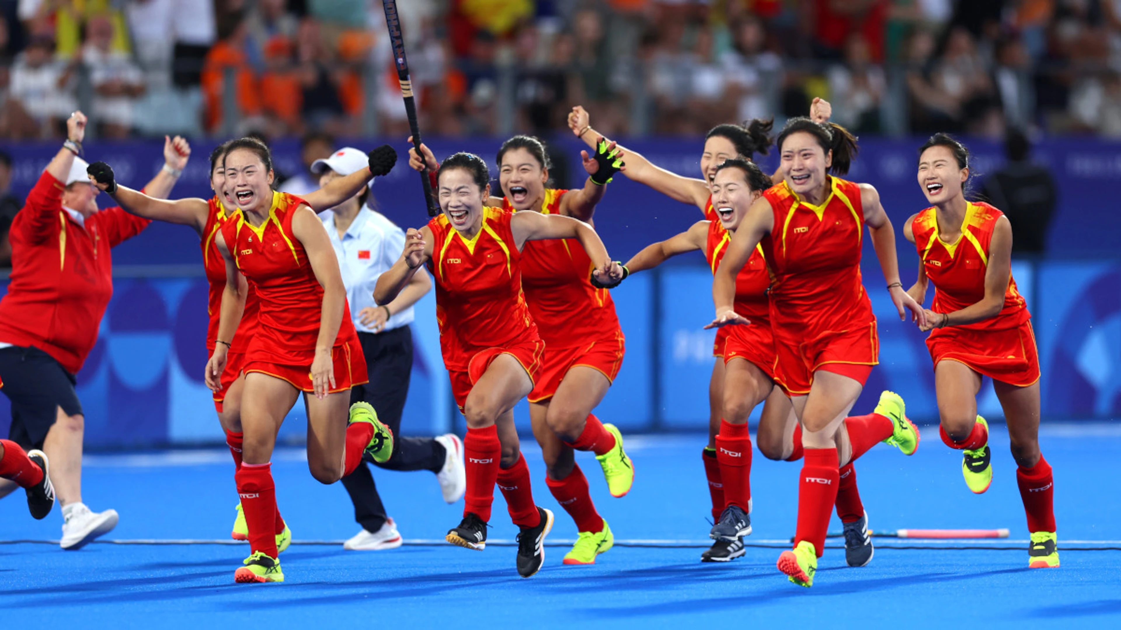 China beat Belgium on penalties to advance to women's hockey final