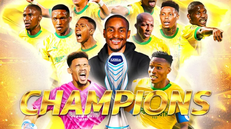 Sundowns thump Chiefs to secure seventh straight title