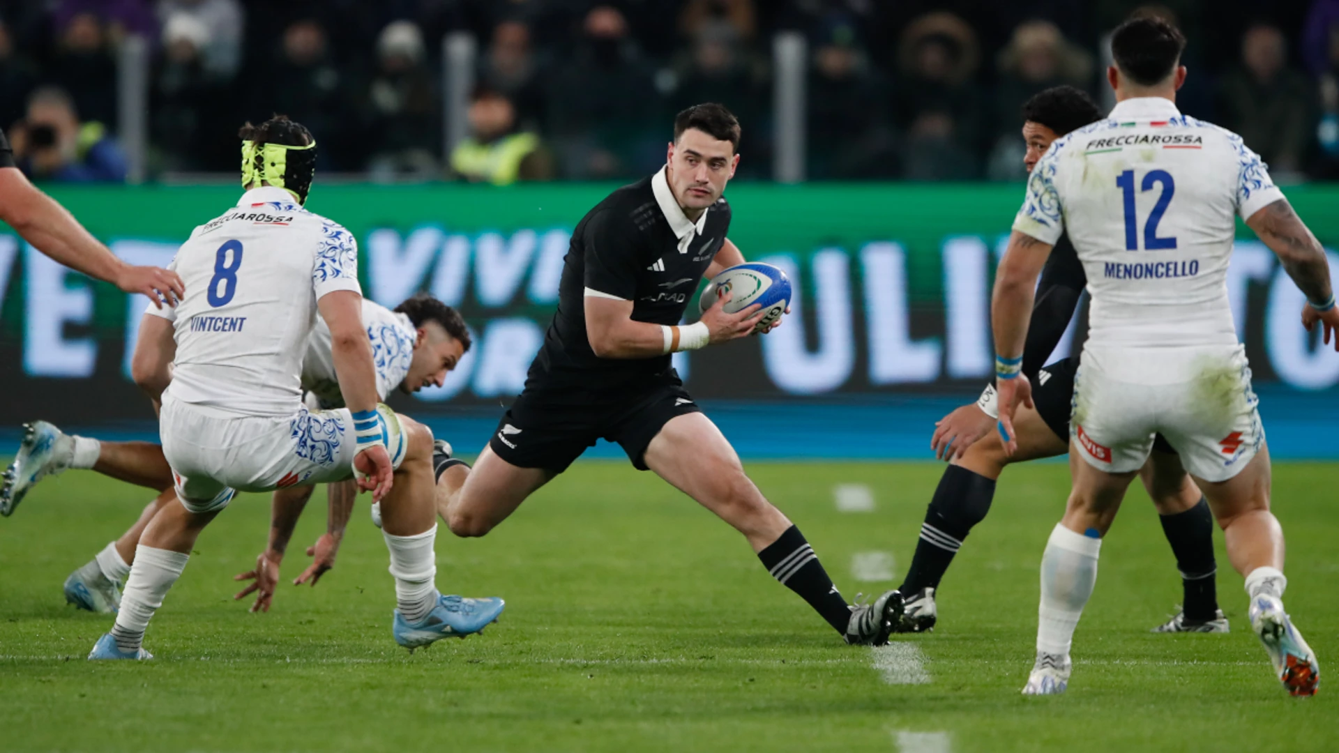 Jordan happy with All Blacks arm wrestle win over Italy