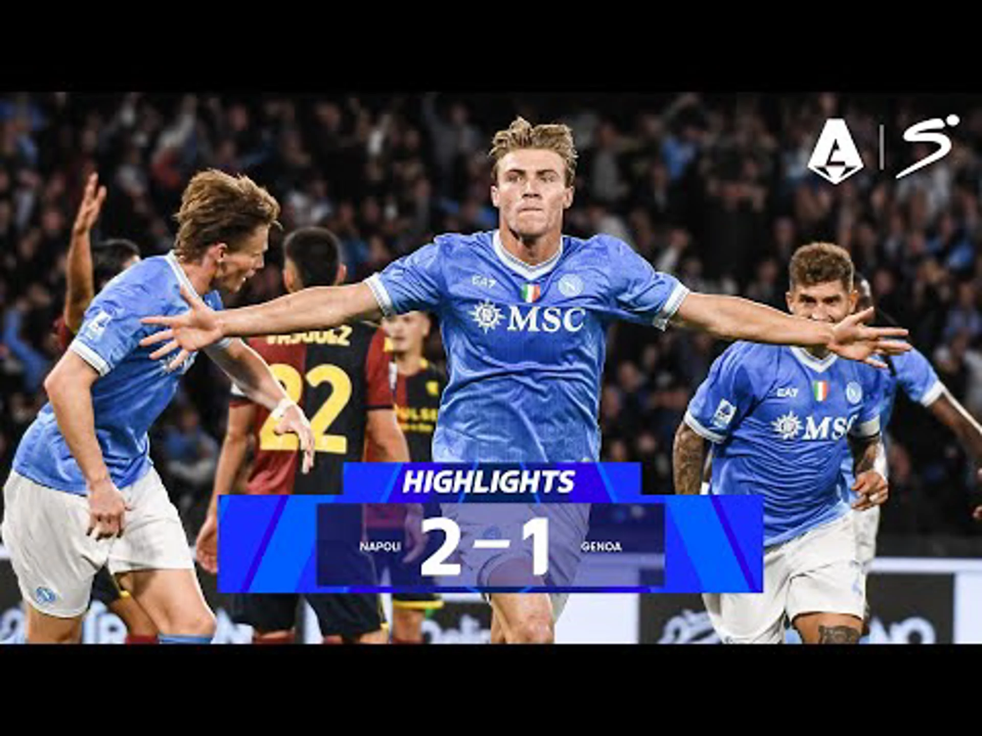 Napoli v Genoa | Match Highlights | Italian Serie A Matchday 6