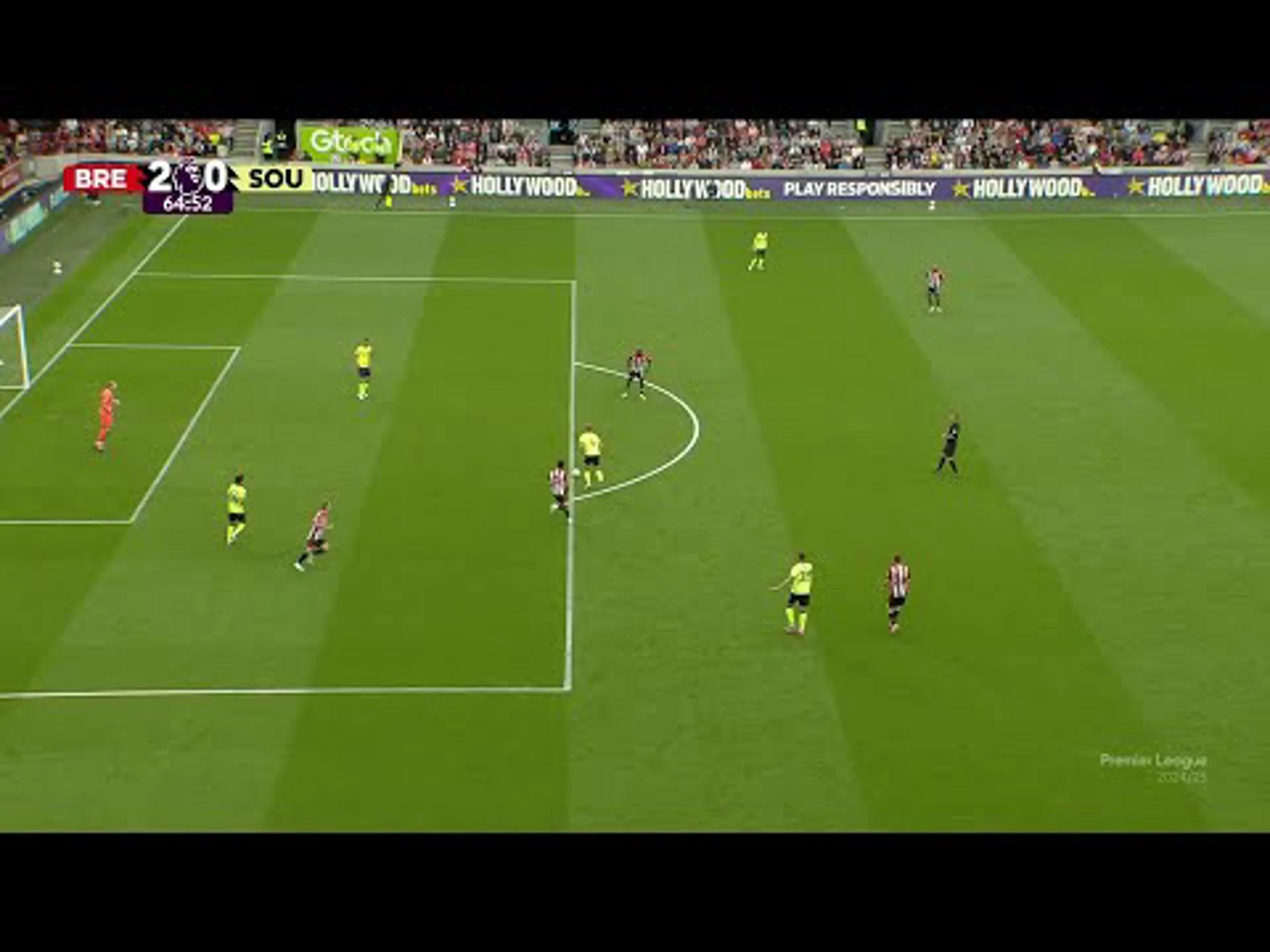 Bryan Mbeumo | 65ᵗʰ Minute Goal v Southampton