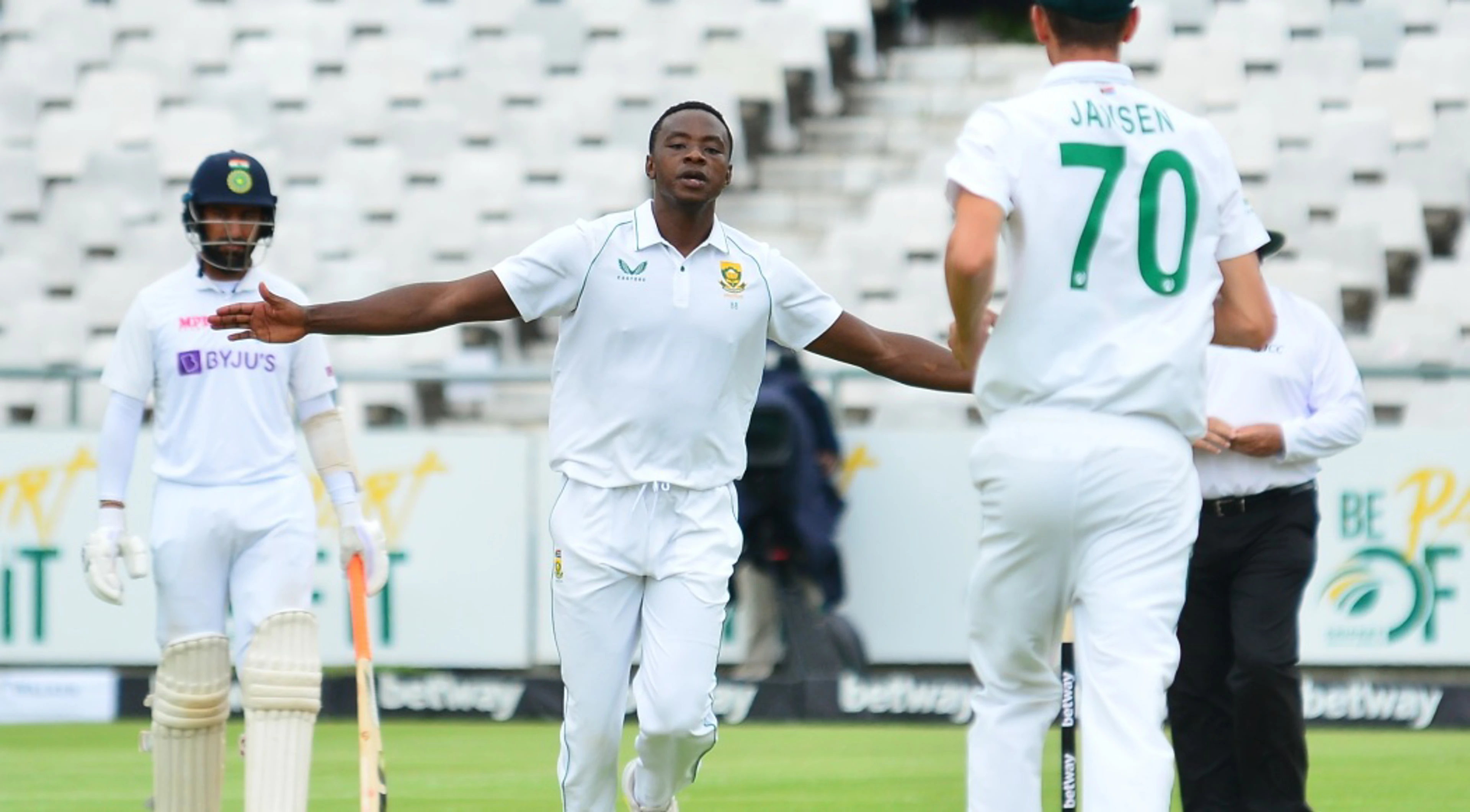 Outstanding Rabada puts disciplined Proteas in command