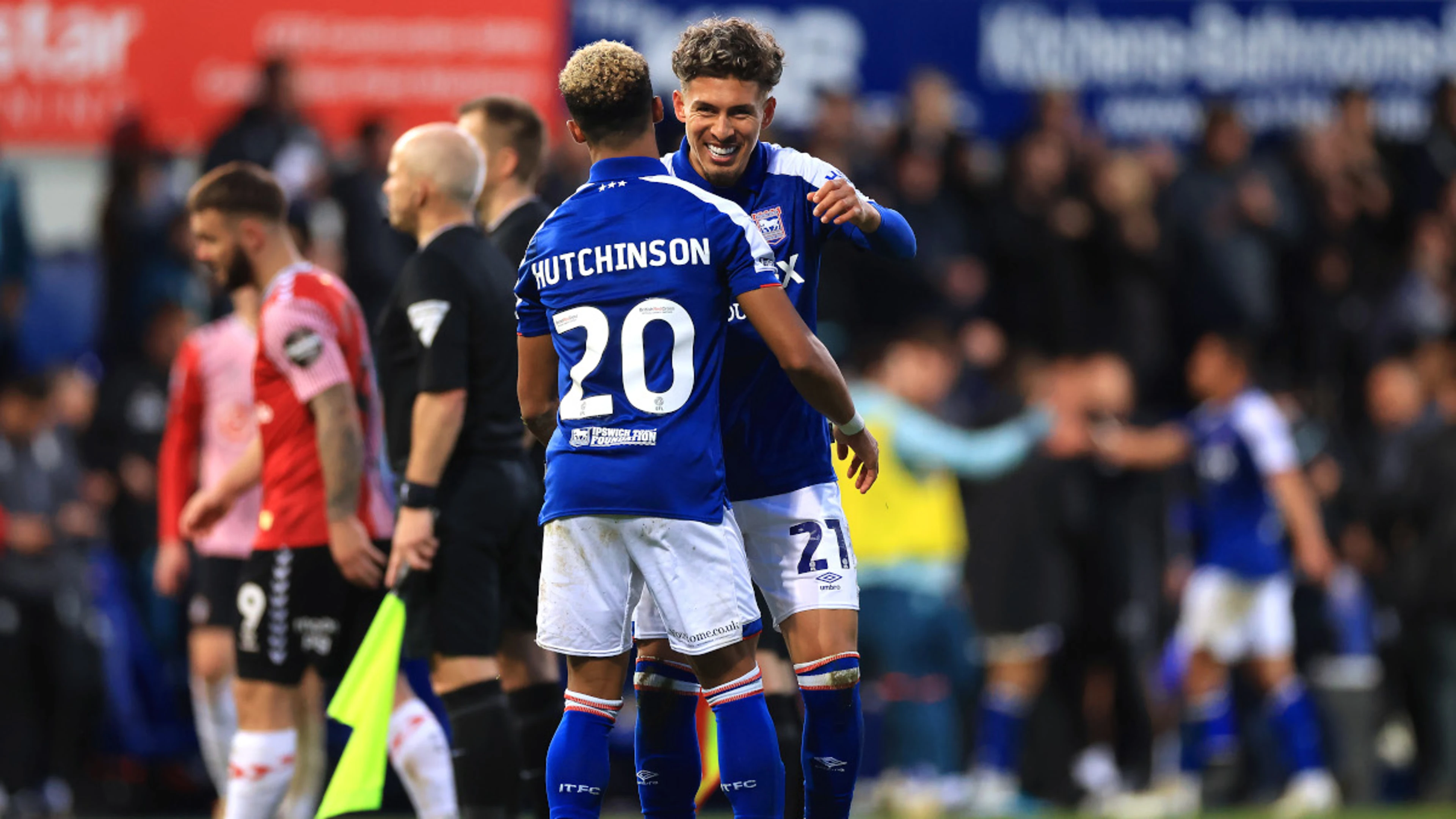 Ipswich go top of Championship with comeback win over Saints