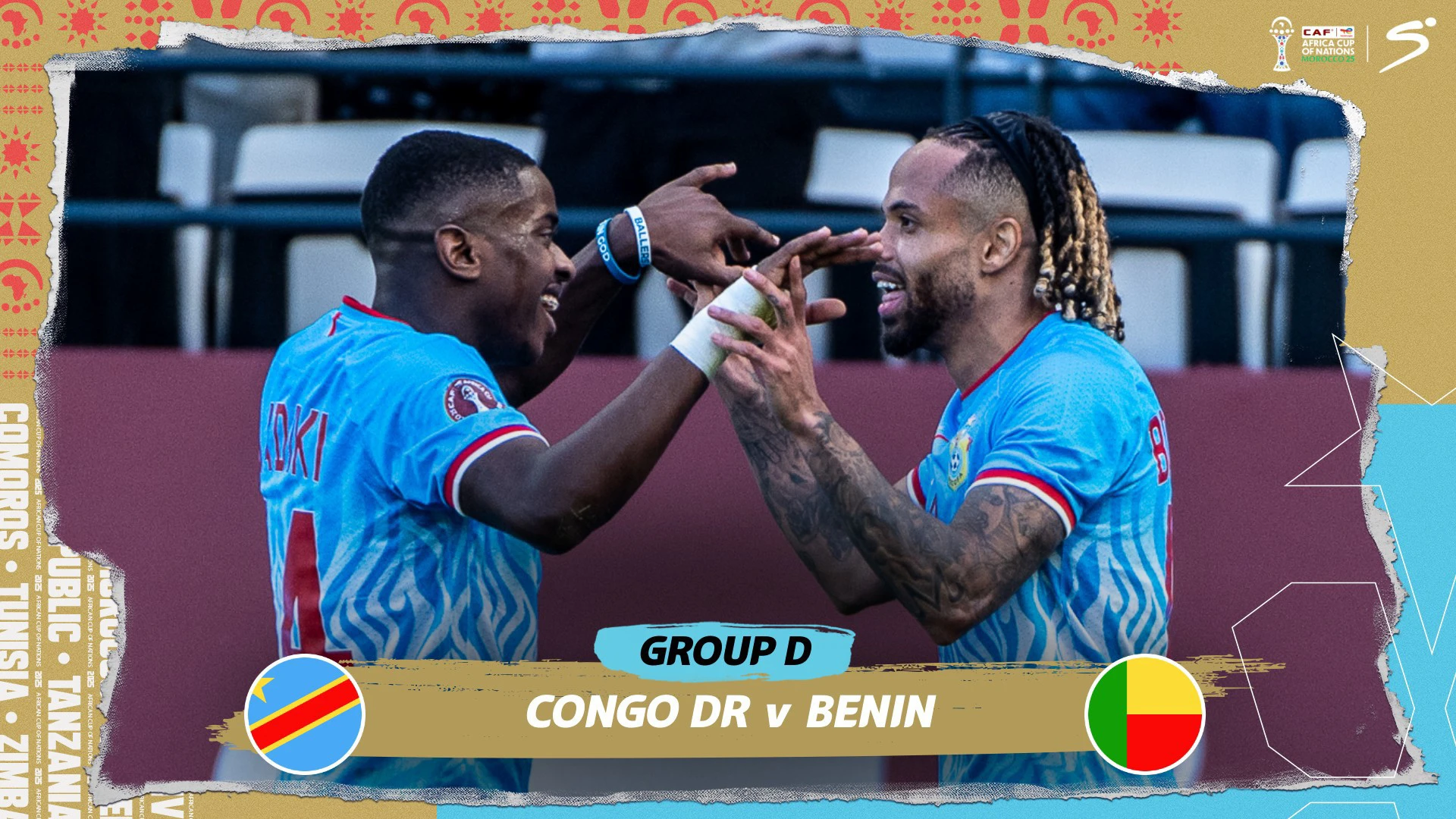 LEOPARDS OFF THE MARK: DR Congo edge Benin