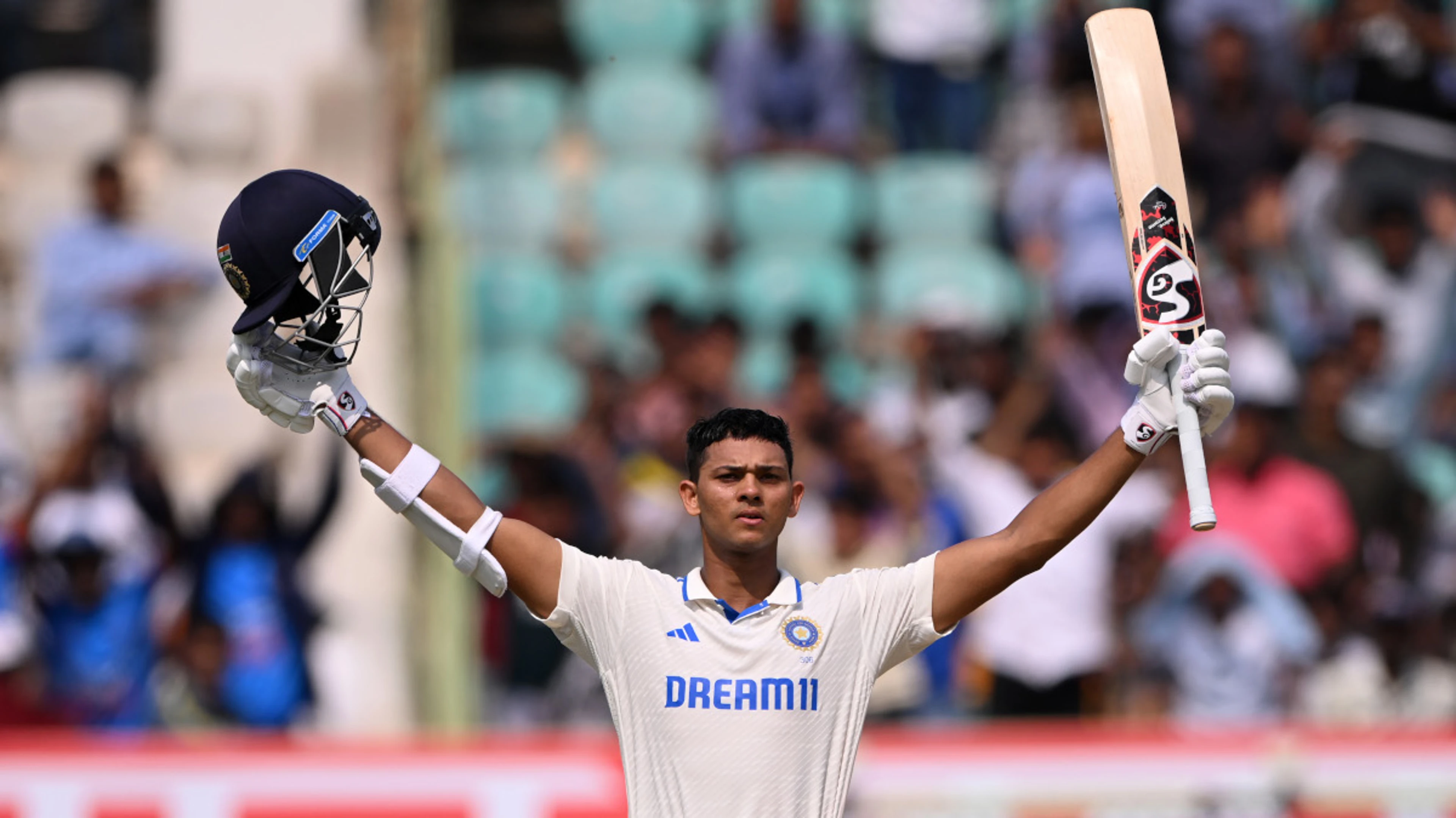 Jaiswal ton steers India to 336-6 in England test