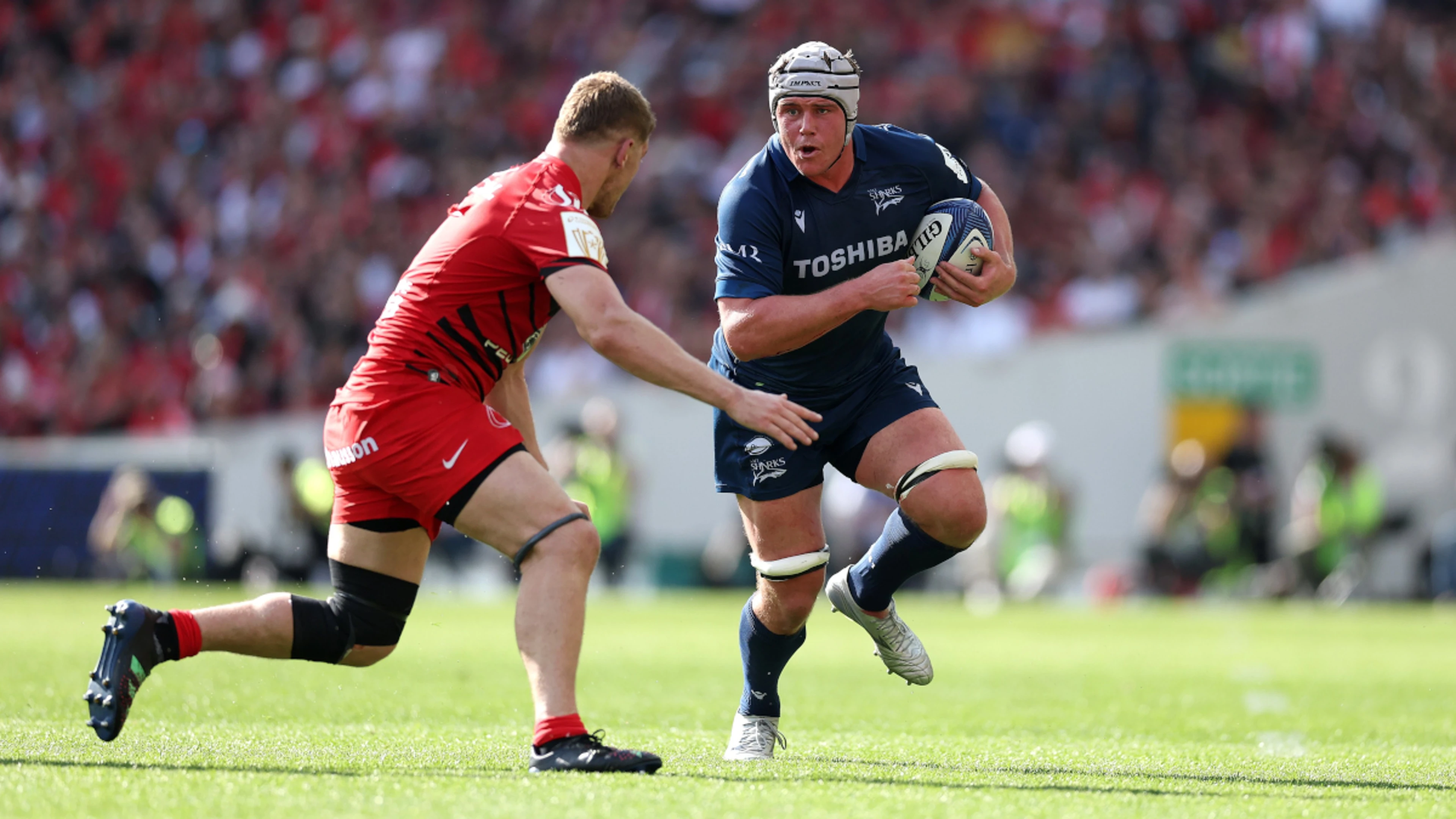 Toulouse overpower Sale to reach rugby Champions Cup last eight