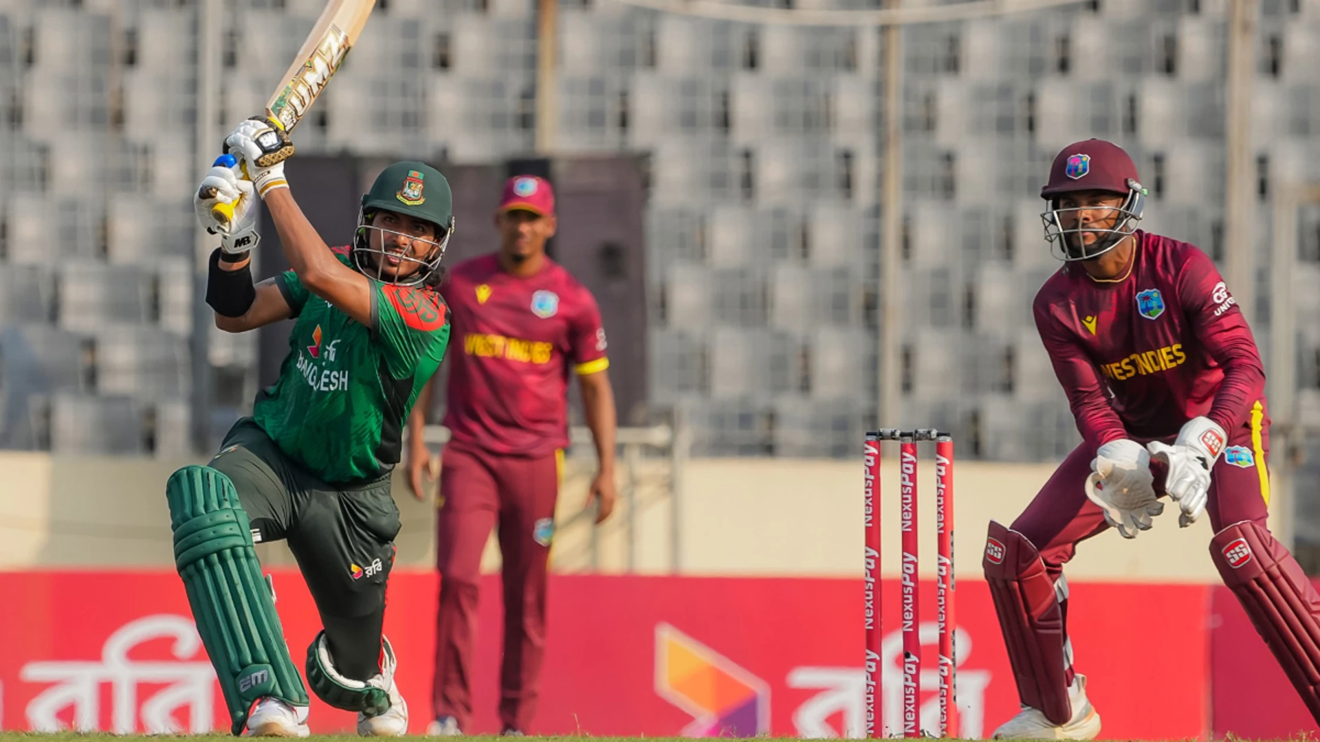West Indies beat Bangladesh in super over after setting ODI spin record
