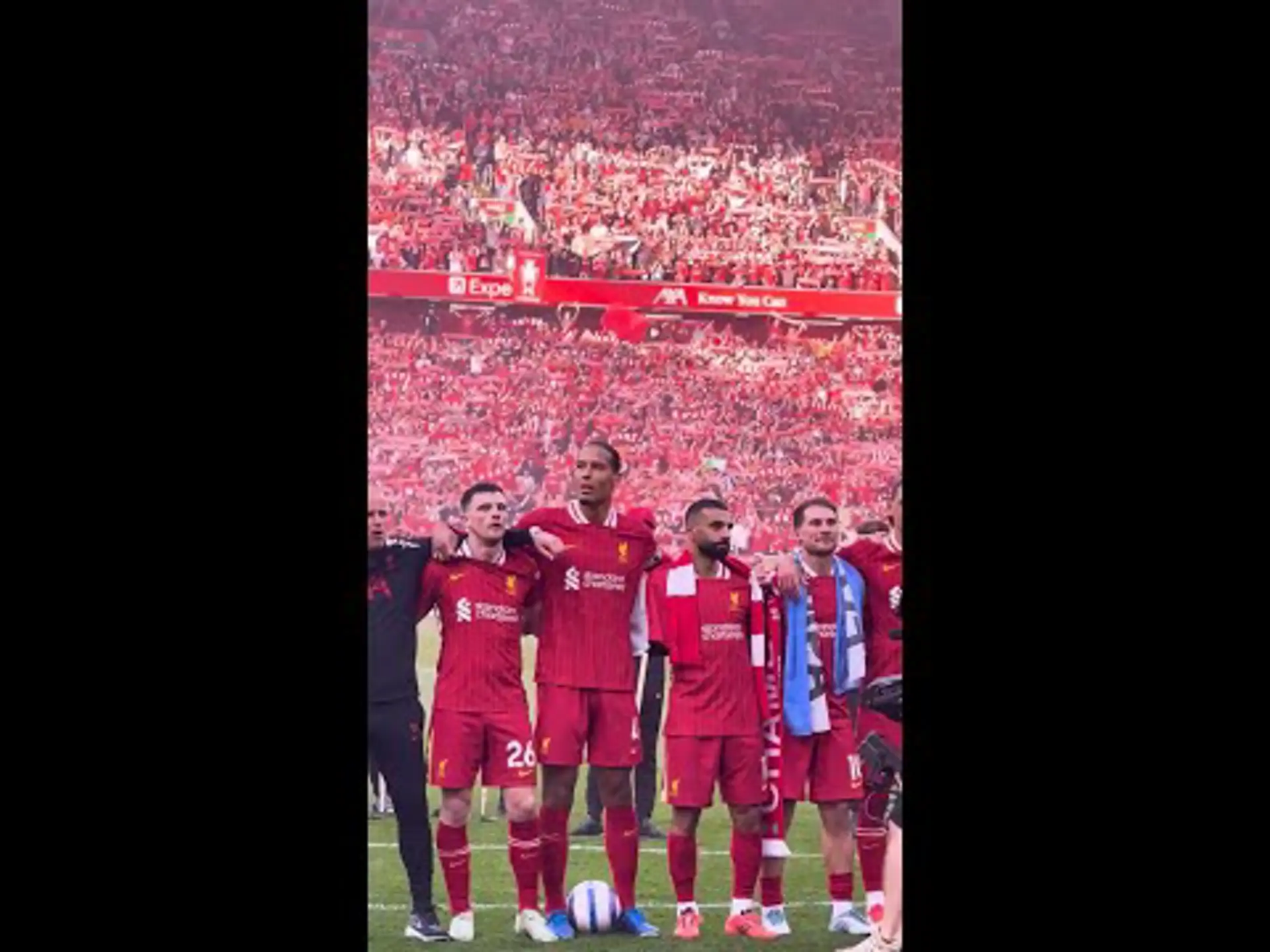 Best of Liverpool's full-time celebrations!