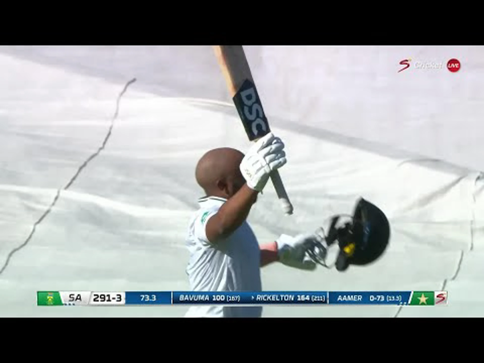 Temba Bavuma 106 runs | South Africa v Pakistan | 2nd Test Day 1