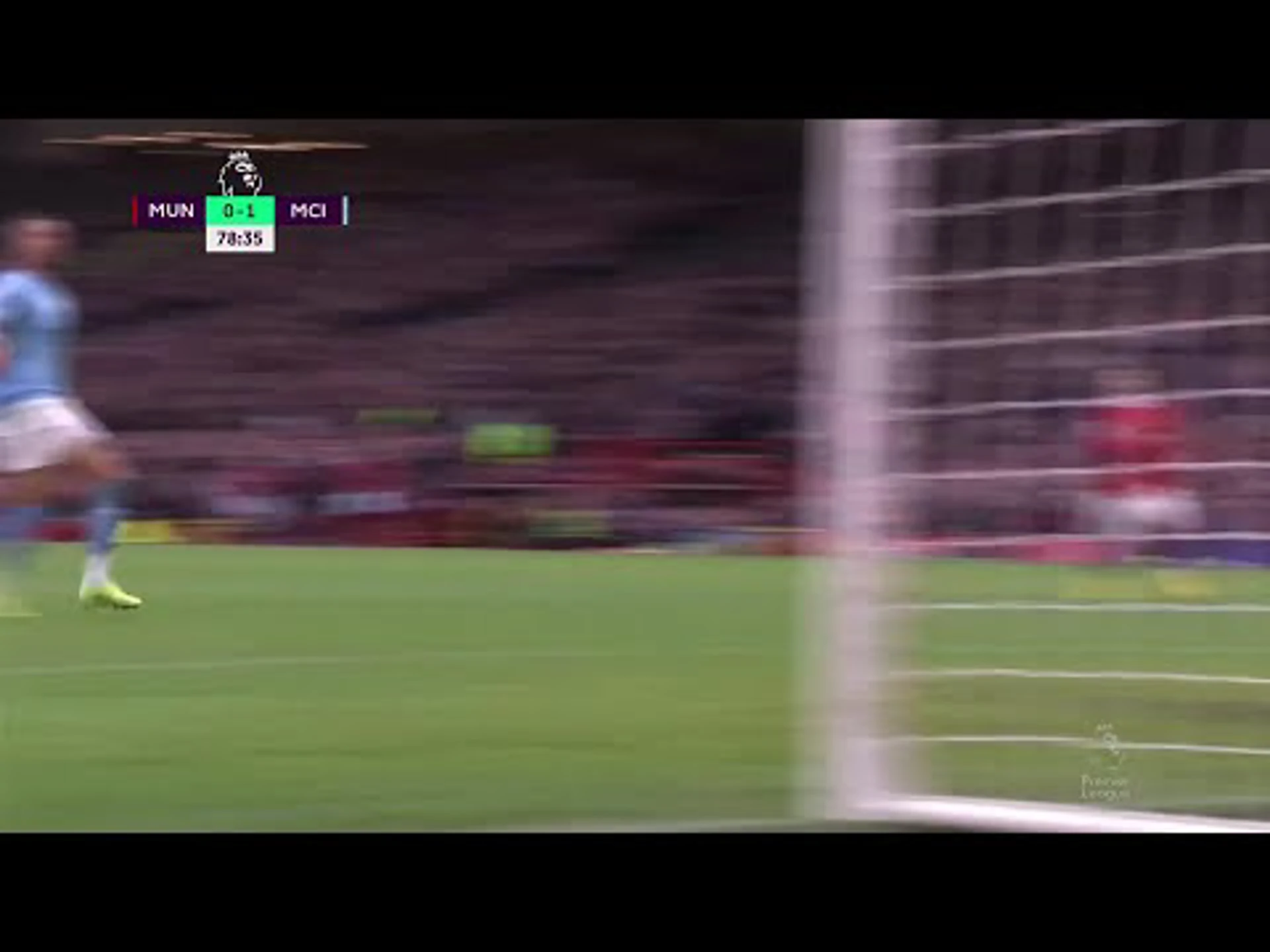 Bruno Fernandes with a Goal vs. Manchester City