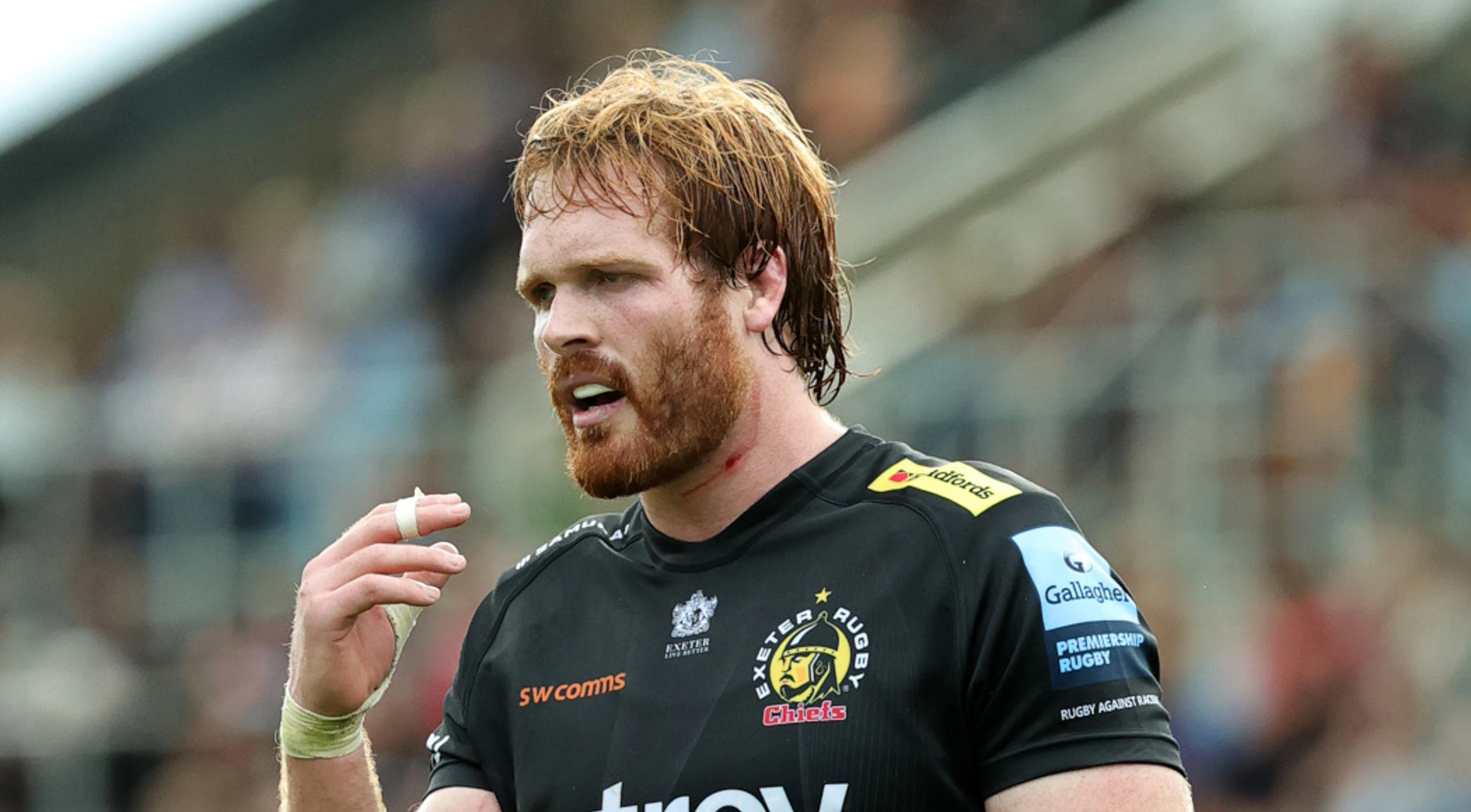 Jannes on bench for Exeter