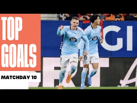 Matchday 10 Top 5 Goals | LaLiga EA Sports