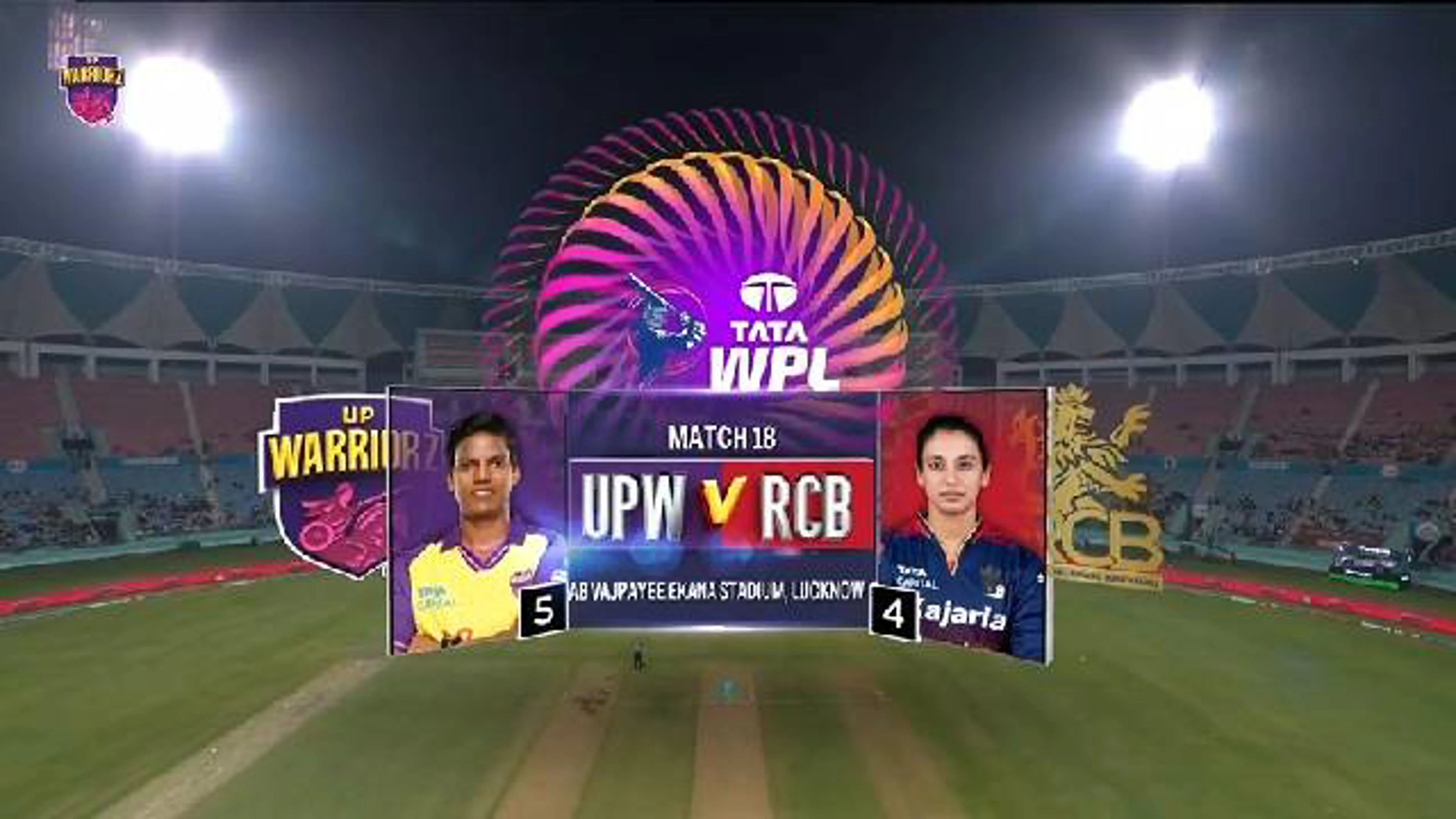 UP Warriorz v Royal Challengers | Match Highlights | Women's Premier League T20
