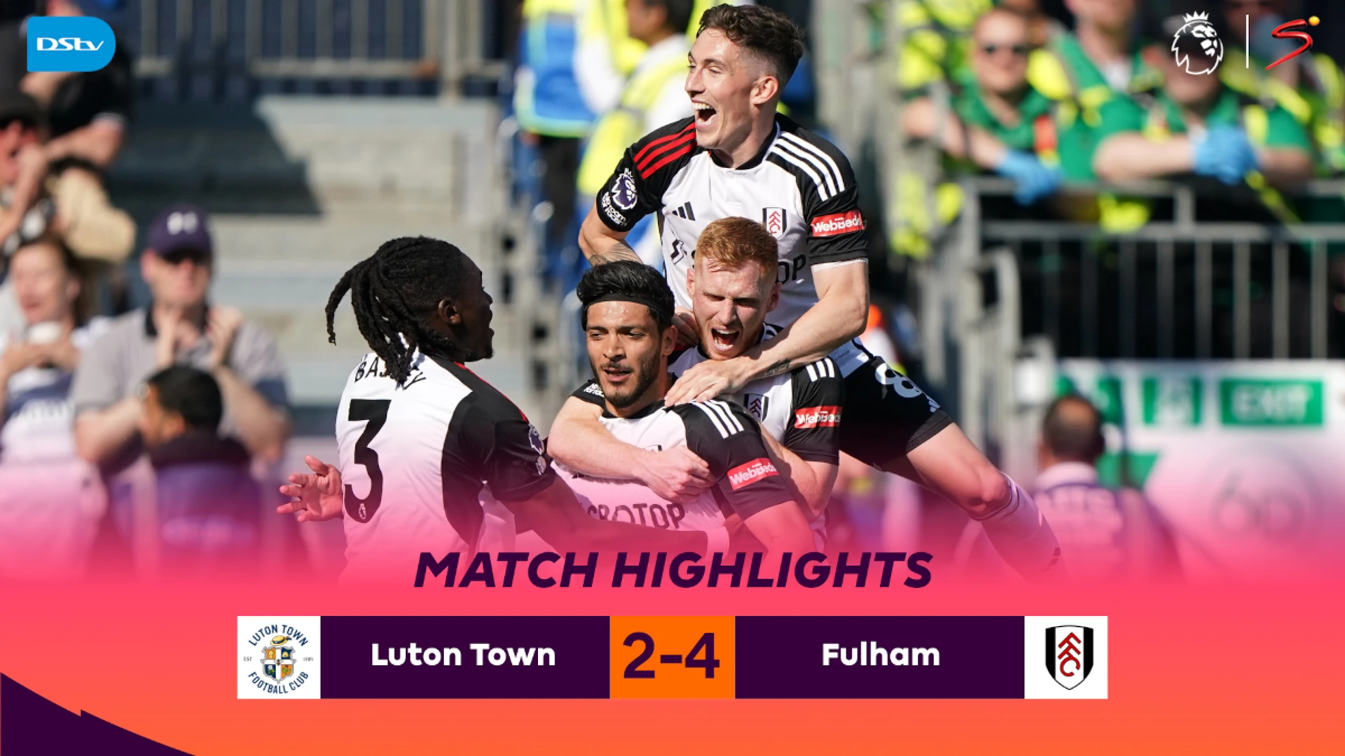 Luton Town v Fulham | Match in 3 Minutes | Premier League | Highlights