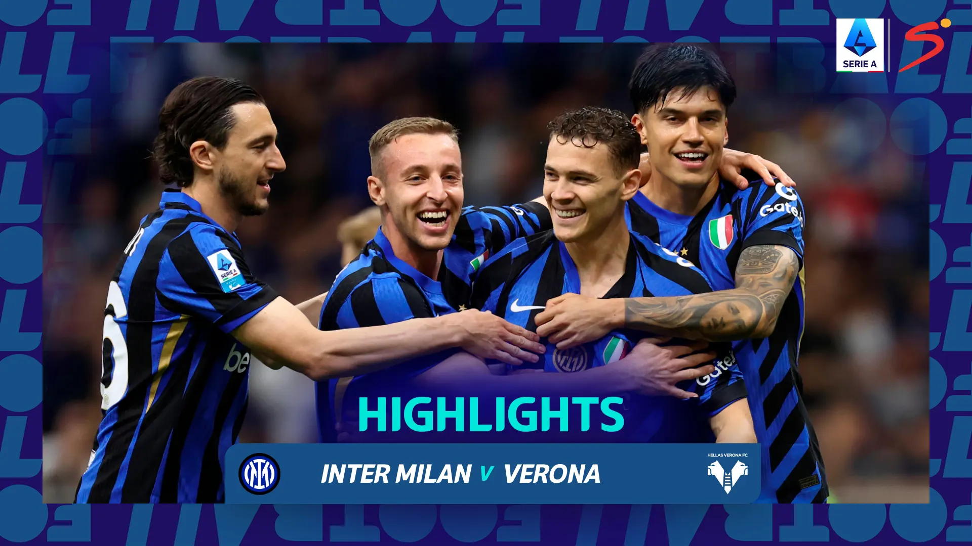 Inter v Verona | Match Highlights | Italian Serie A Matchday 35
