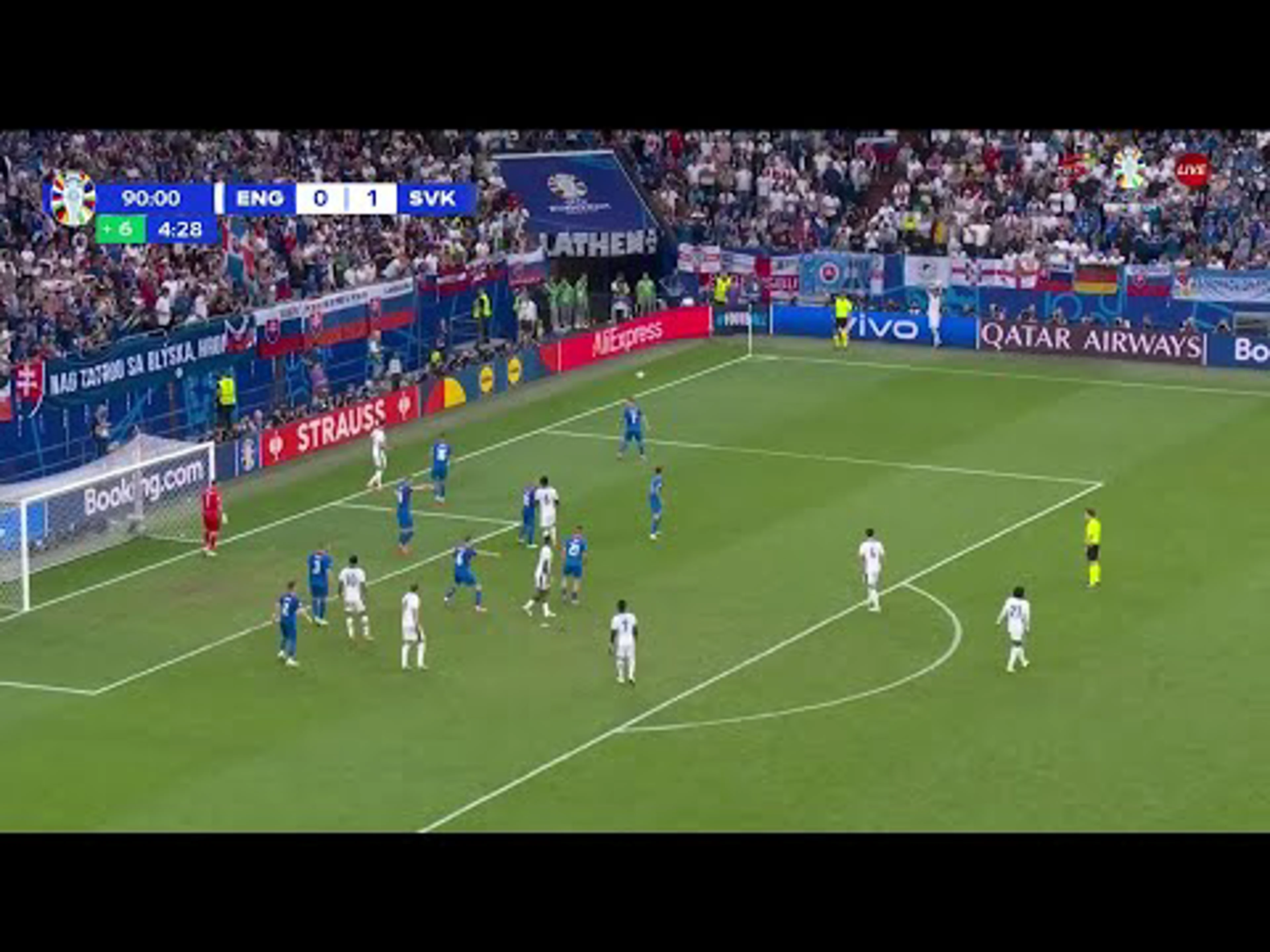 Jude Bellingham | 95ᵗʰ Minute Goal v Slovakia