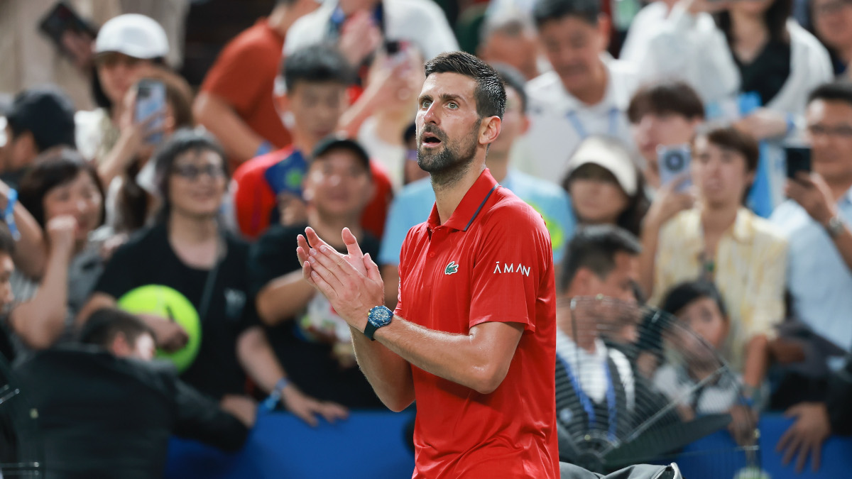 Ailing Djokovic beaten in Shanghai semis by qualifier Vacherot