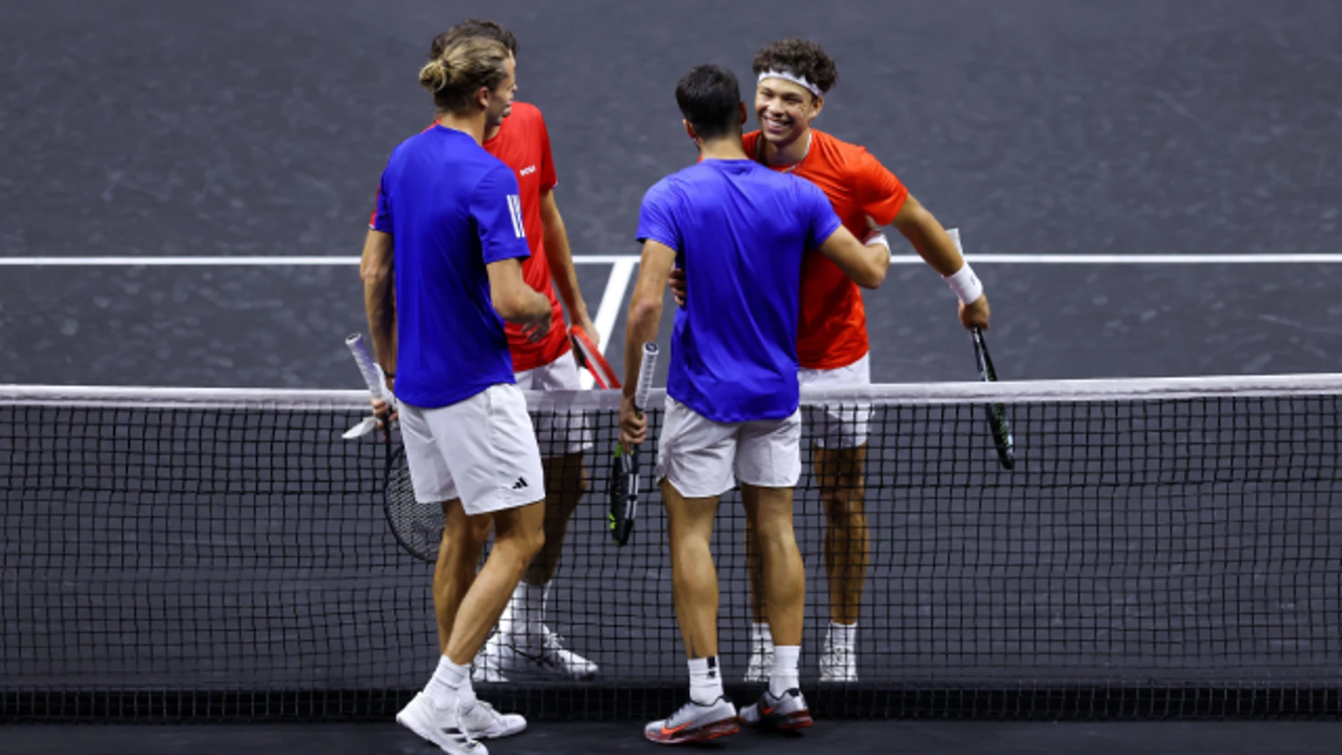 C Alcaraz/A Zverev v T Fritz/B Shelton | Doubles Match | Highlights | Laver Cup