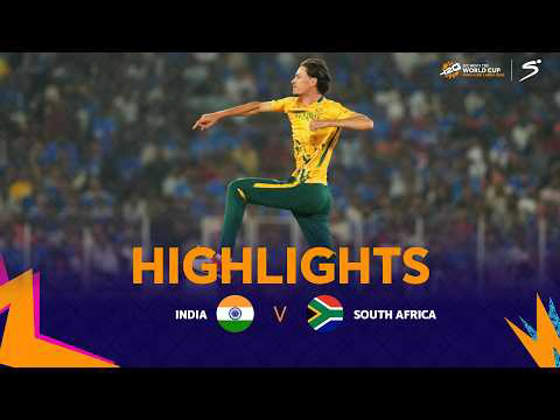 India v South Africa | Match Highlights | ICC T20 World Cup Super 8 Group 1