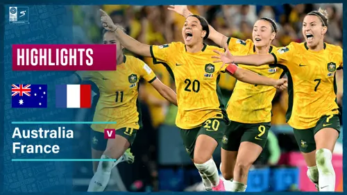 Australia v France | Match Highlights | FIFA Women's World Cup Quarterfinals