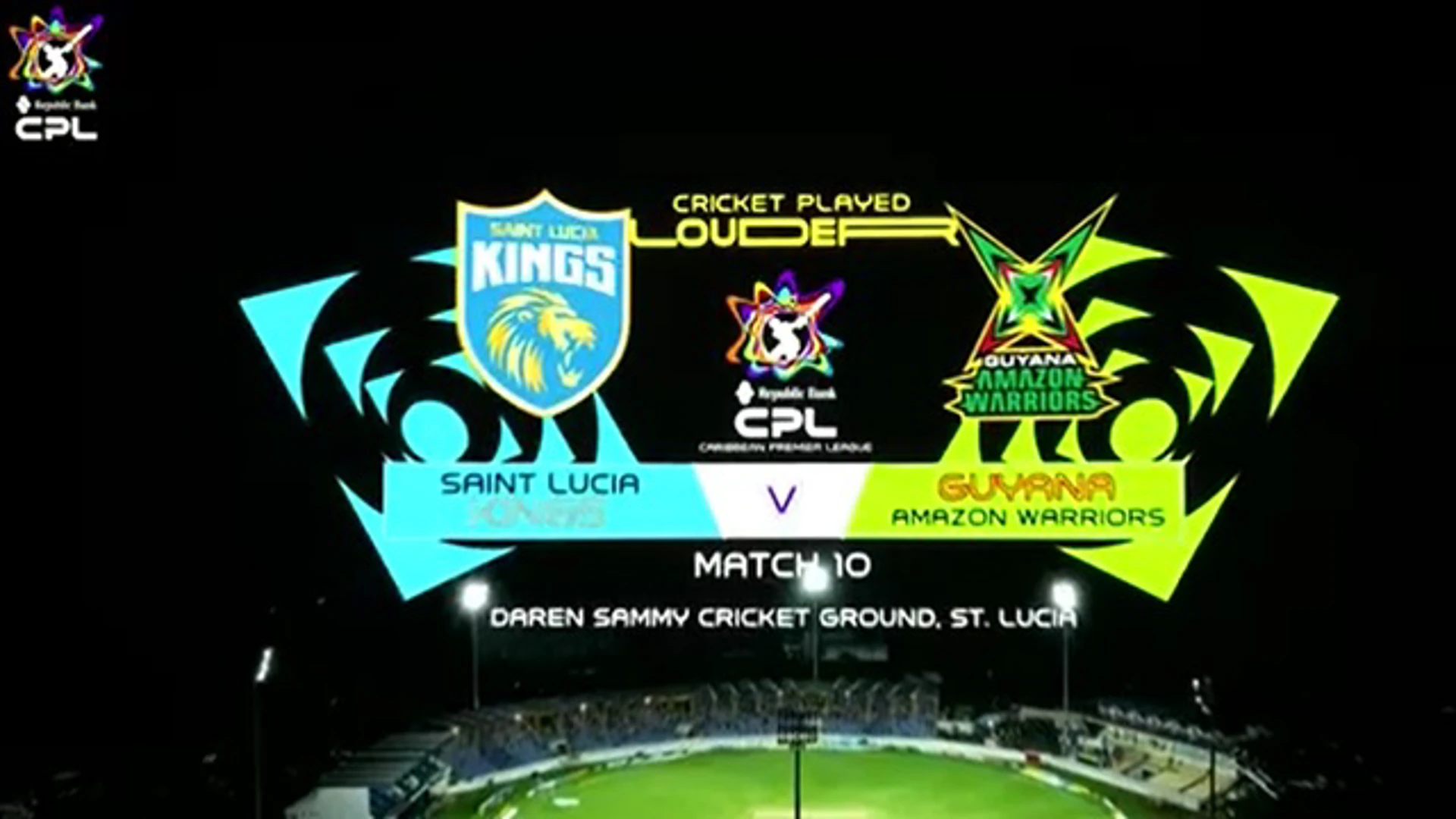 St Lucia Kings v Guyana Amazon Warriors | Match Highlights | Caribbean Premier League