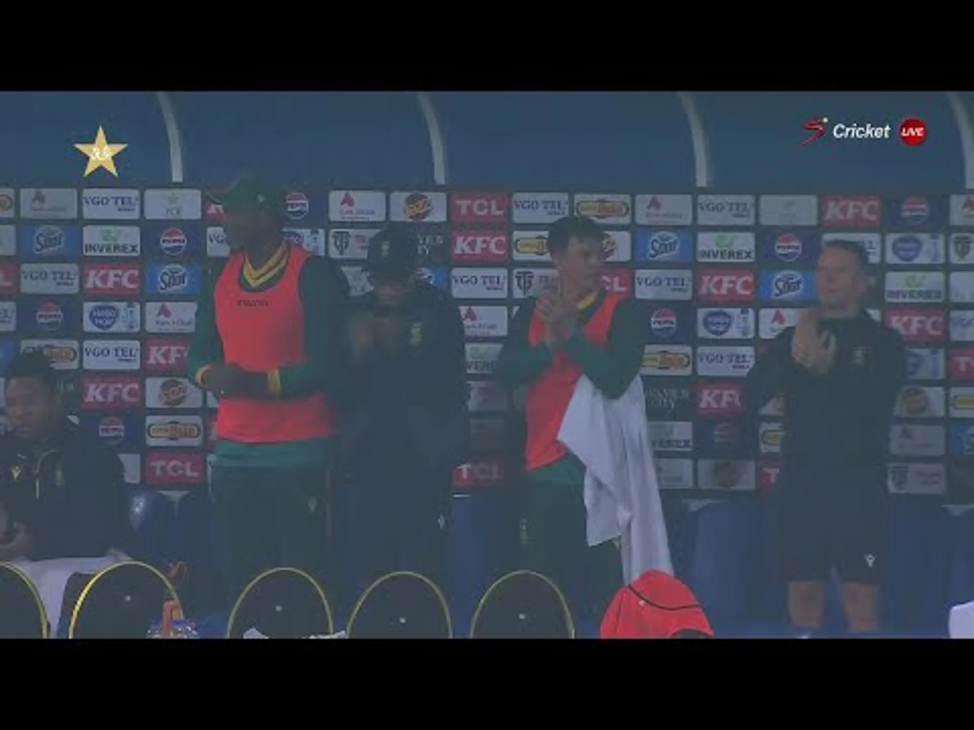 Quinton Kock with 54 Runs in the 2nd Inning vs. Pakistan