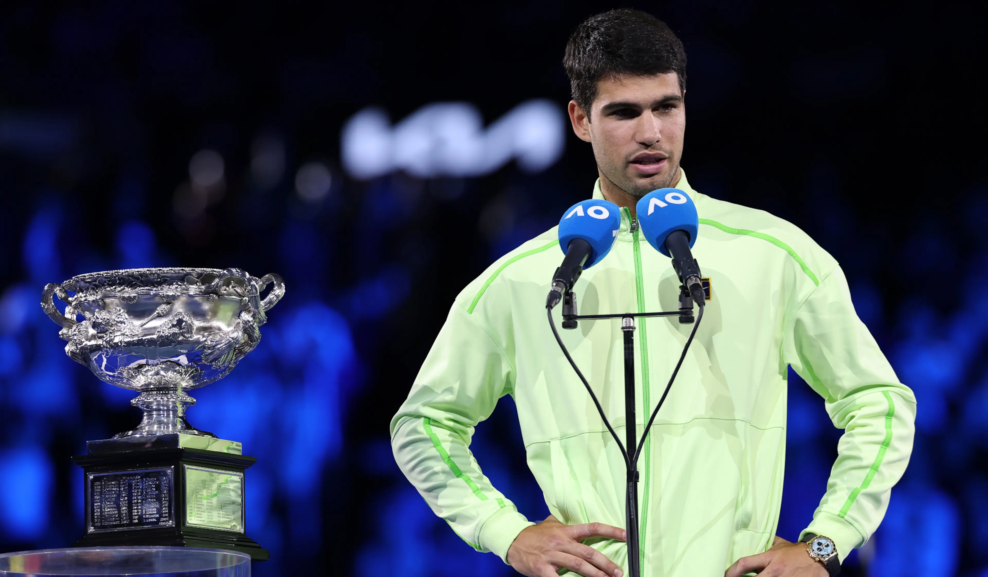 Alcaraz hails Djokovic, savours first Australian Open title