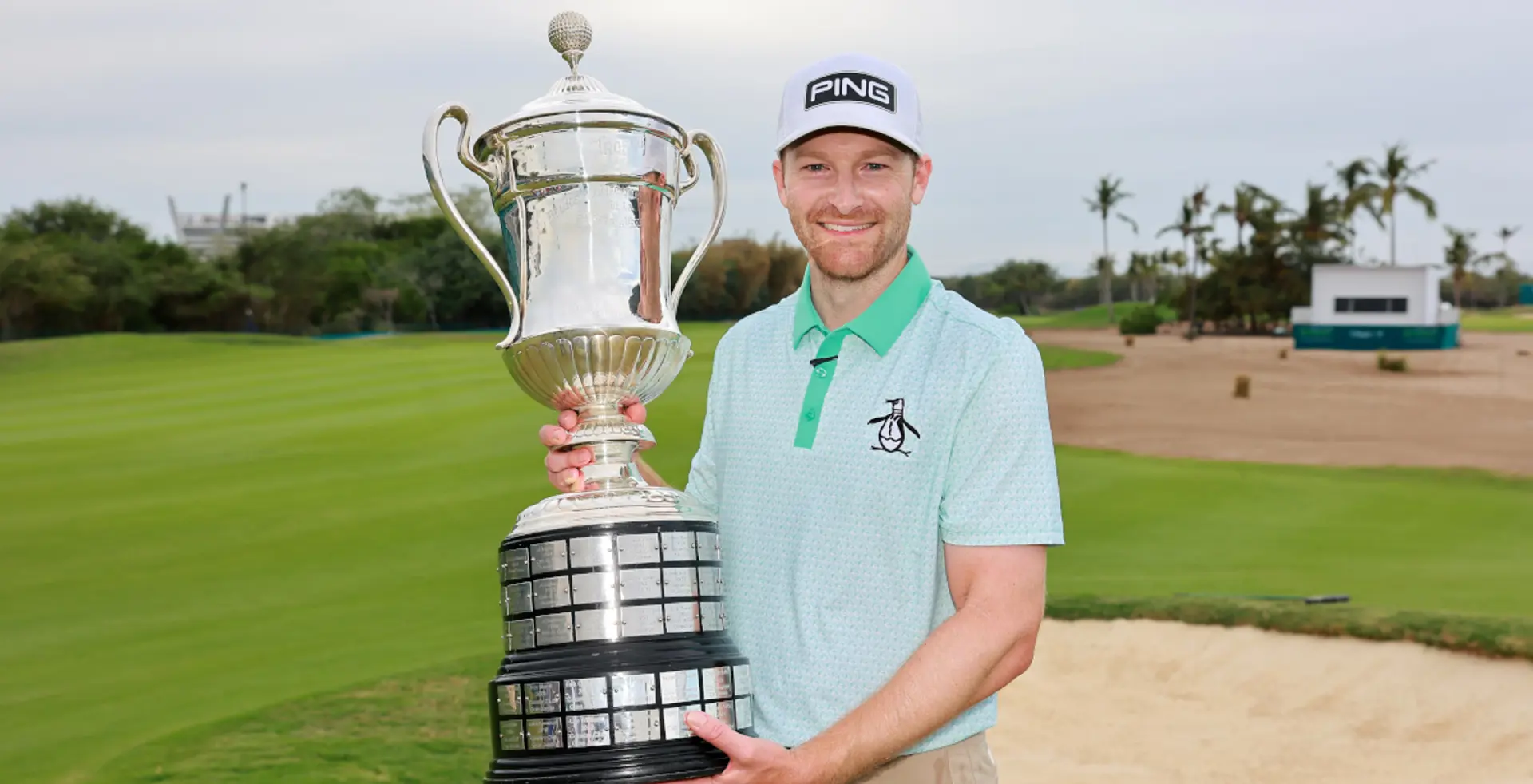 Campbell downs Potgieter in playoff for first PGA Tour title in Mexico