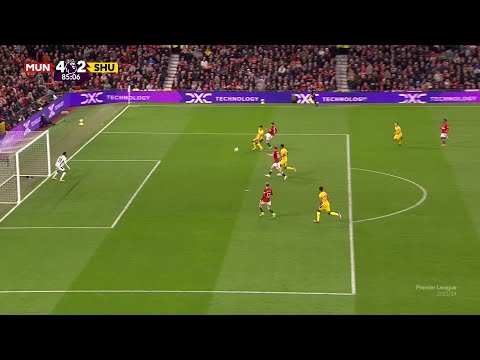 Rasmus Højlund | 85ᵗʰ Minute Goal v Sheffield United