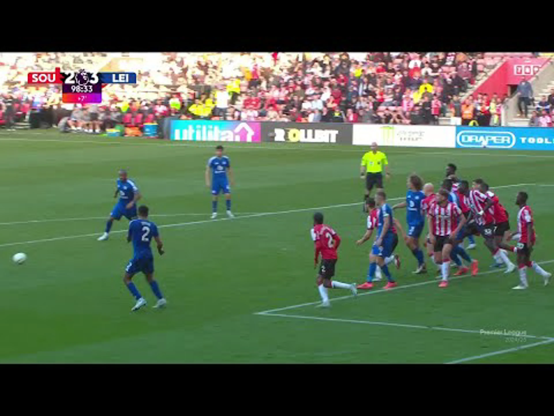 Jordan Ayew | 98ᵗʰ Minute Spectacular Goal v Southampton