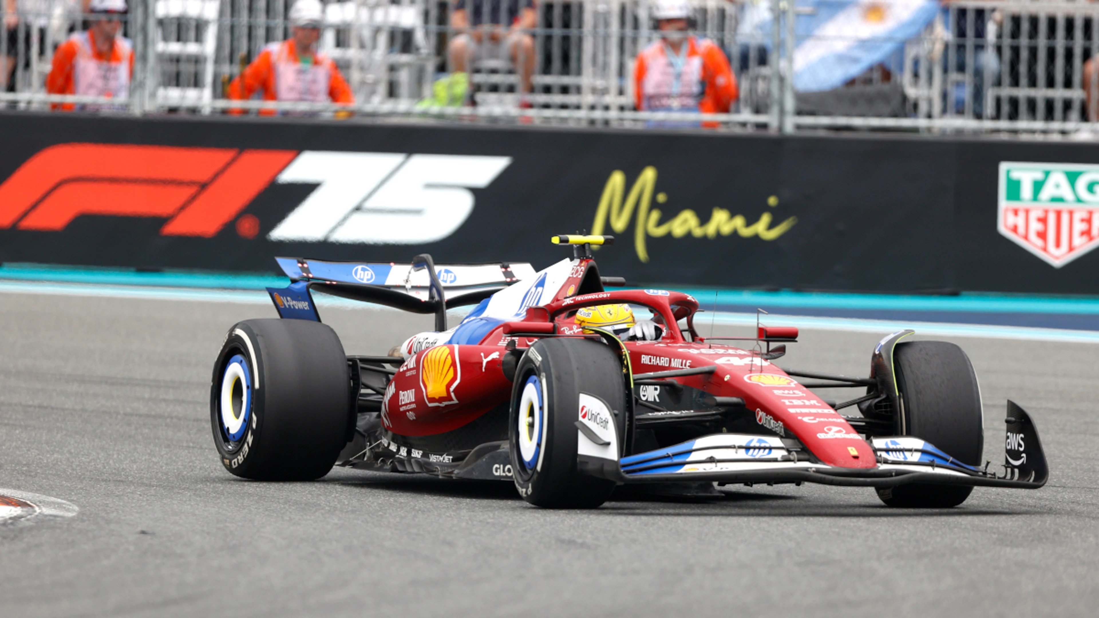 'Sarcastic' Hamilton shows frustration as Ferrari struggle again