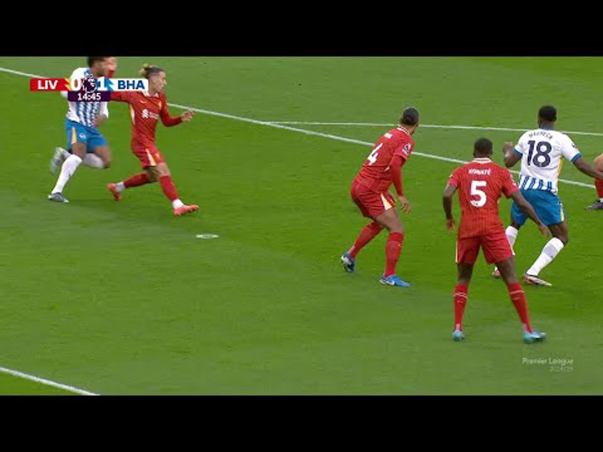 Ferdi Kadioglu | 14ᵗʰ Minute Goal v Liverpool