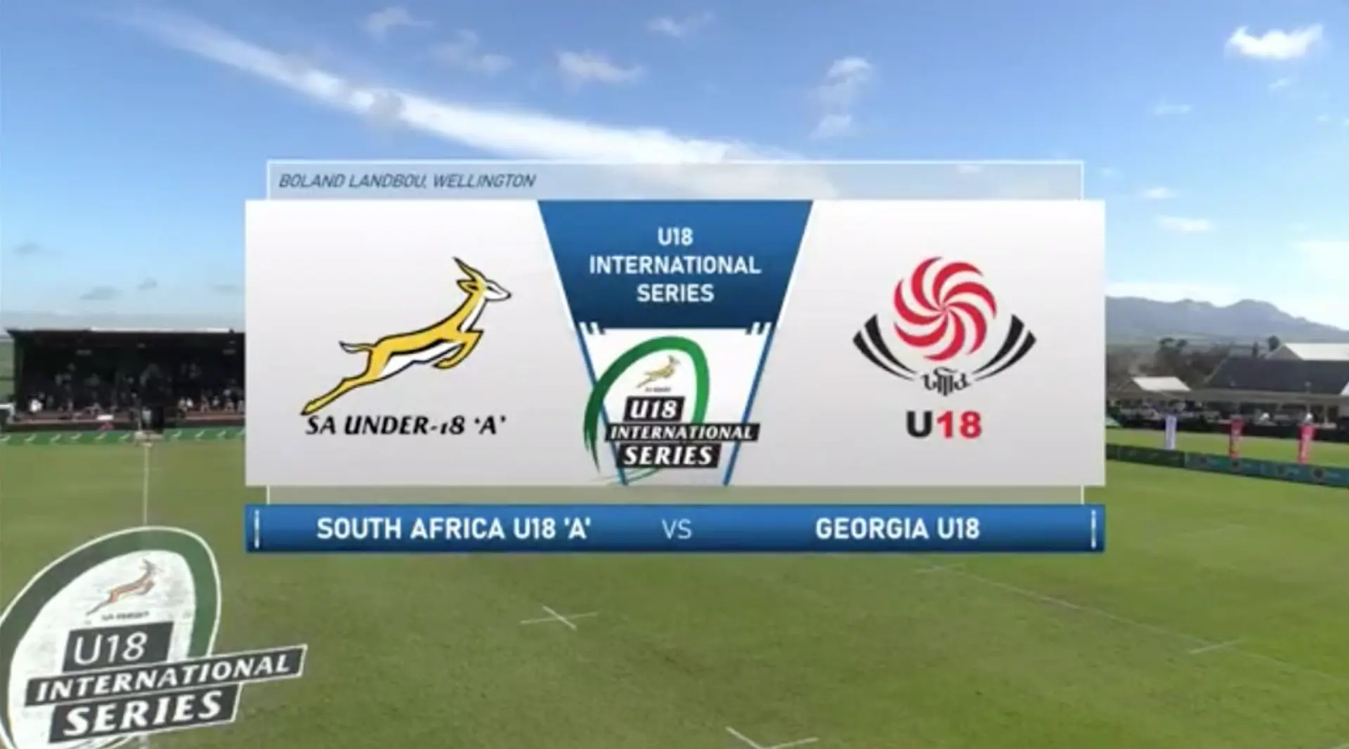 SA A v Georgia | Match Highlights | U18 International Series