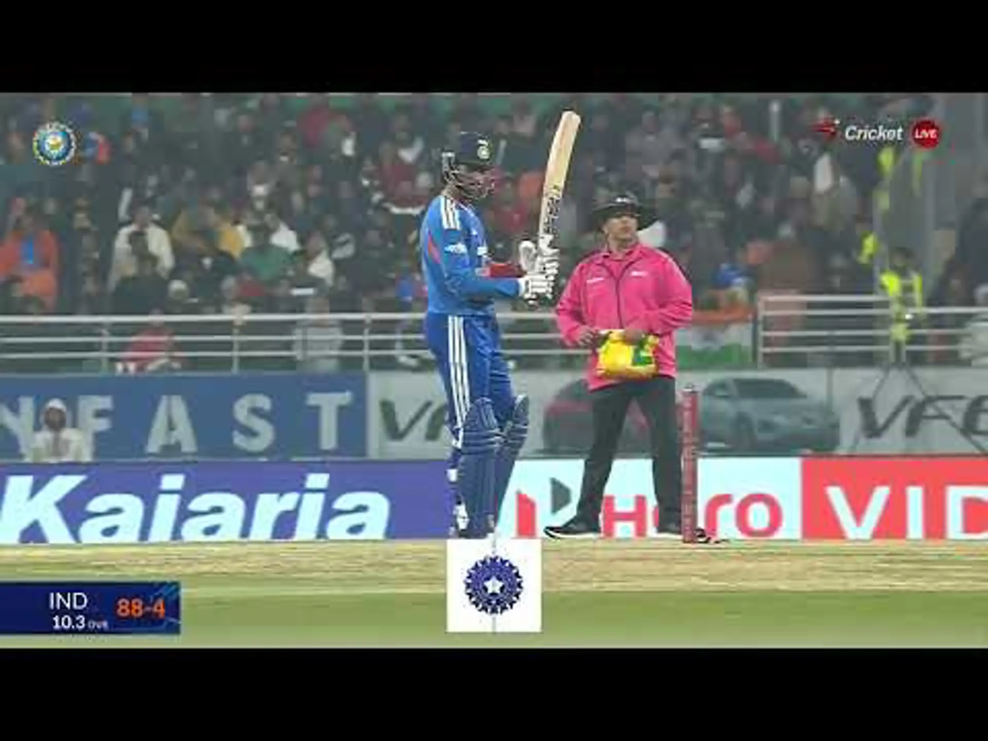 India v South Africa | 2nd T20 | 2nd innings | Tilak Varma 62