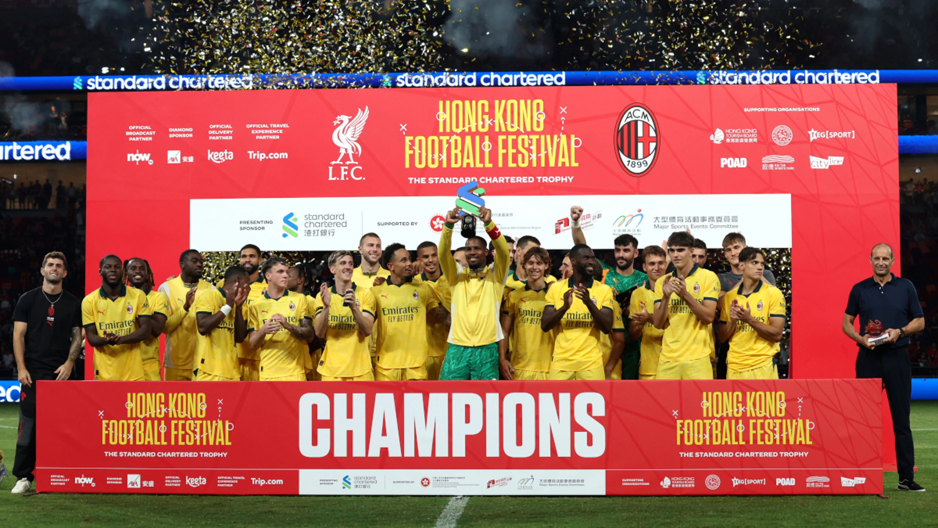 Liverpool beaten by AC Milan in Hong Kong pre-season friendly