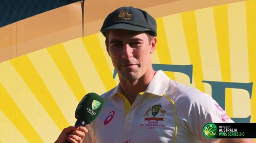 Australia v South Africa | 3rd Test Day 5 | Post-match interview with Pat Cummins