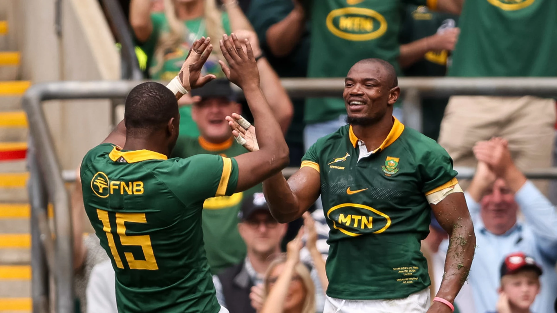 Springboks to play two tests in New Zealand next year