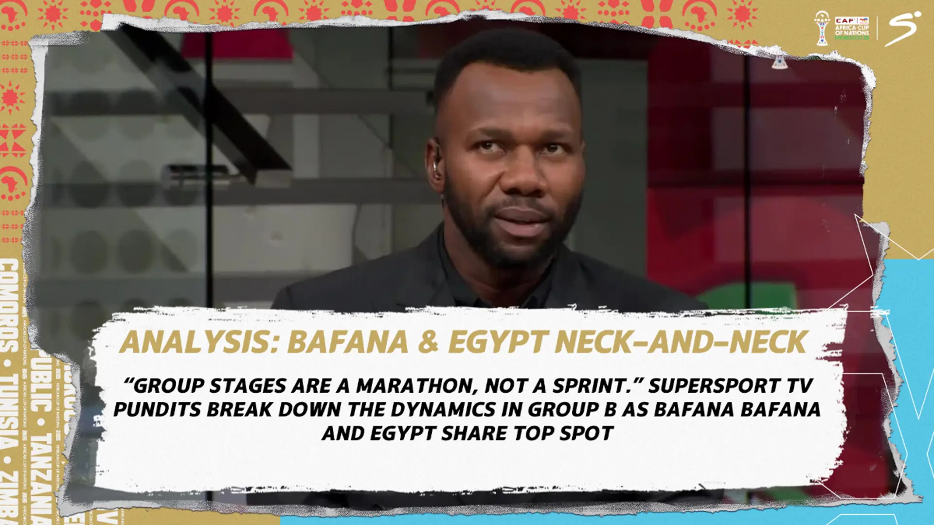 Group B Analysis: Bafana & Egypt Neck-and-Neck